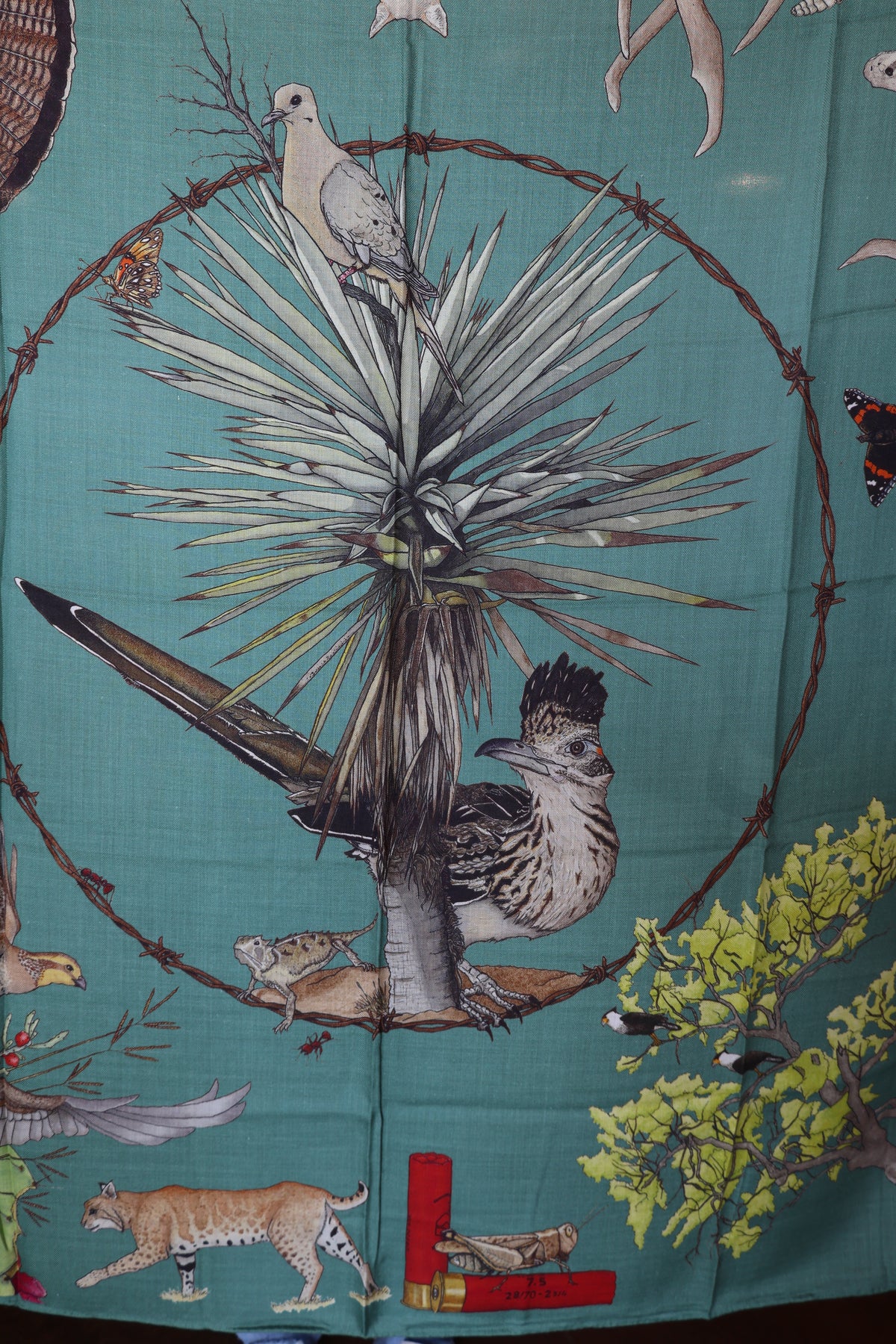 Kerr-Chief Cashmere/Silk Shawl - South Texas Sacahuista