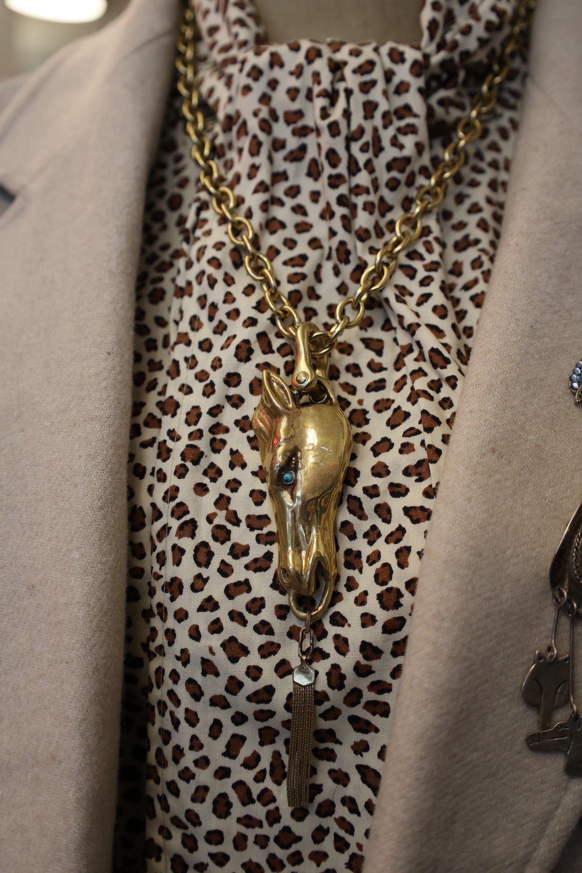 Bronze &amp; Turquoise Choker