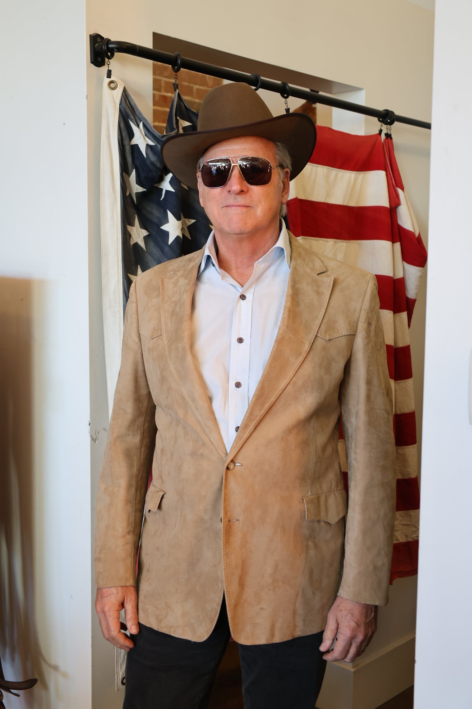 Suede Western Blazer