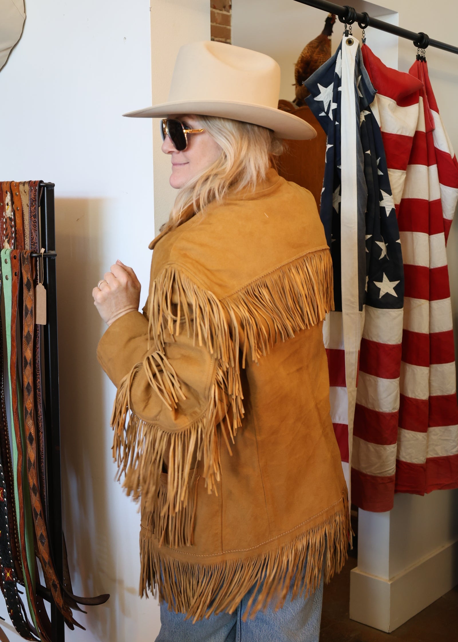 Deerskin Fringe Jacket