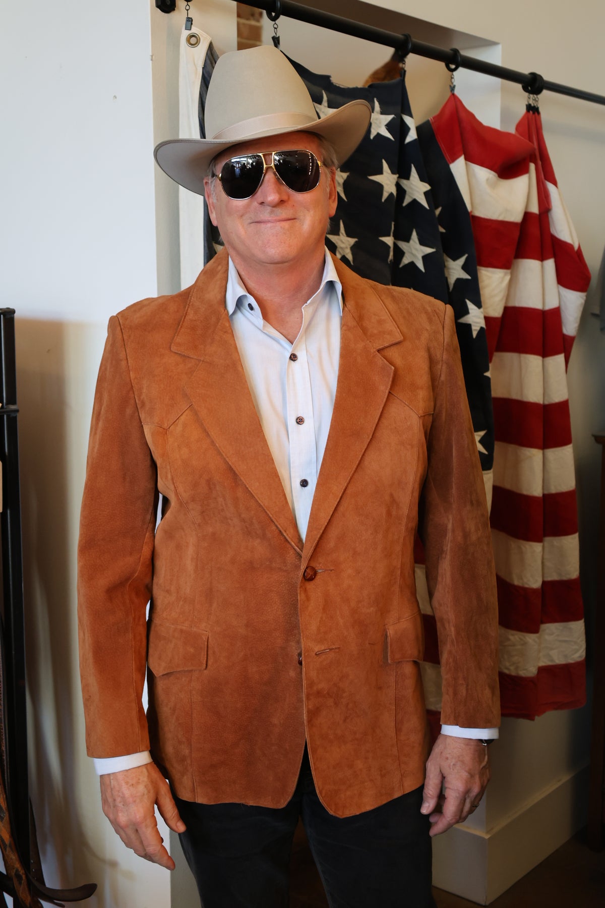 Suede Western Blazer
