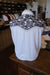Vintage Scully Black and White Embroidered Western Shirt