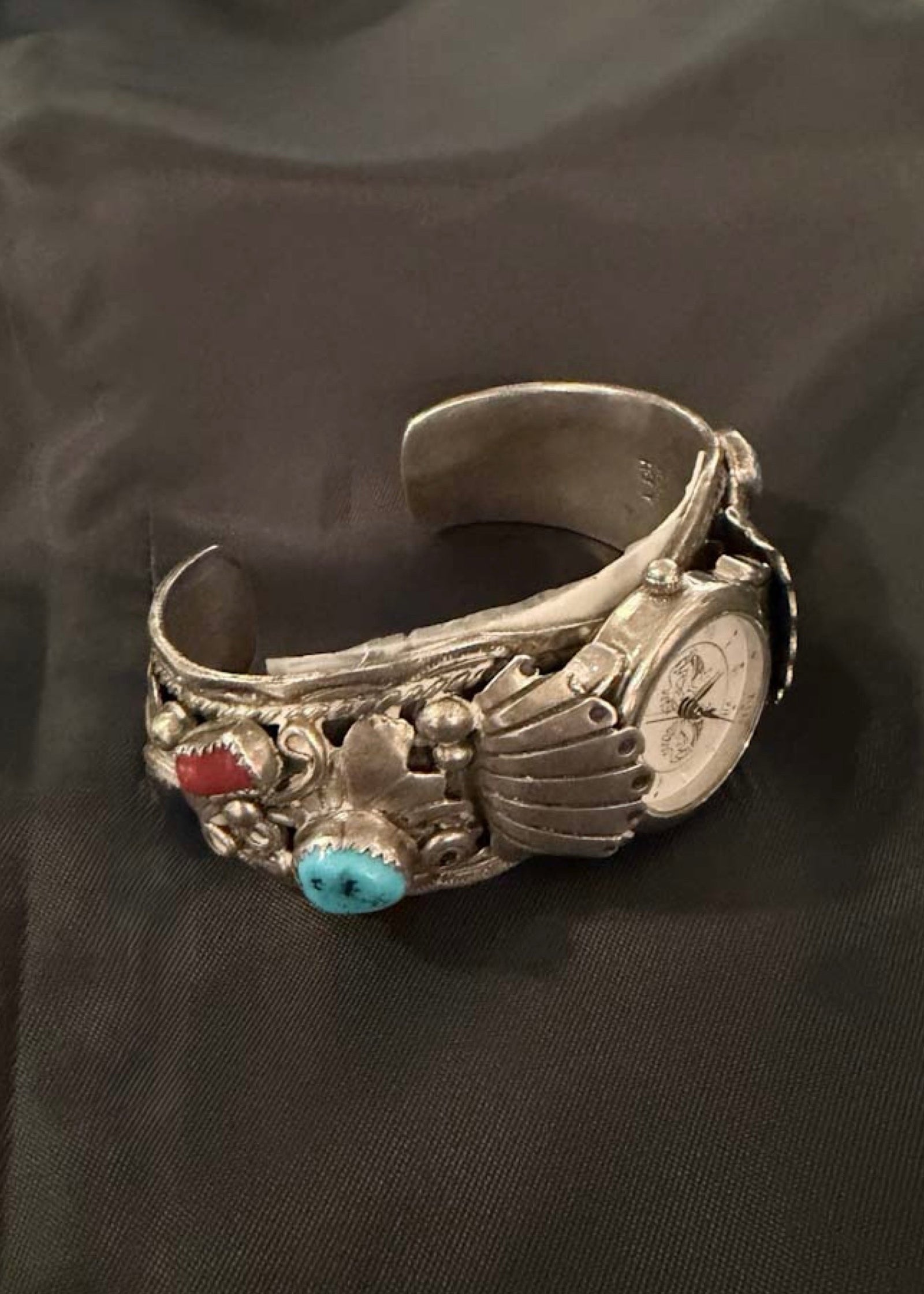 Old Pawn Watch Cuff Bracelet