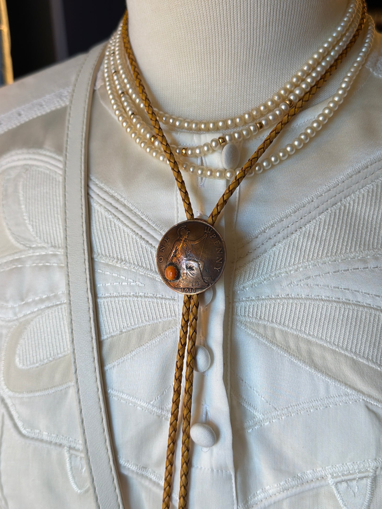 Copper Penny Bolo