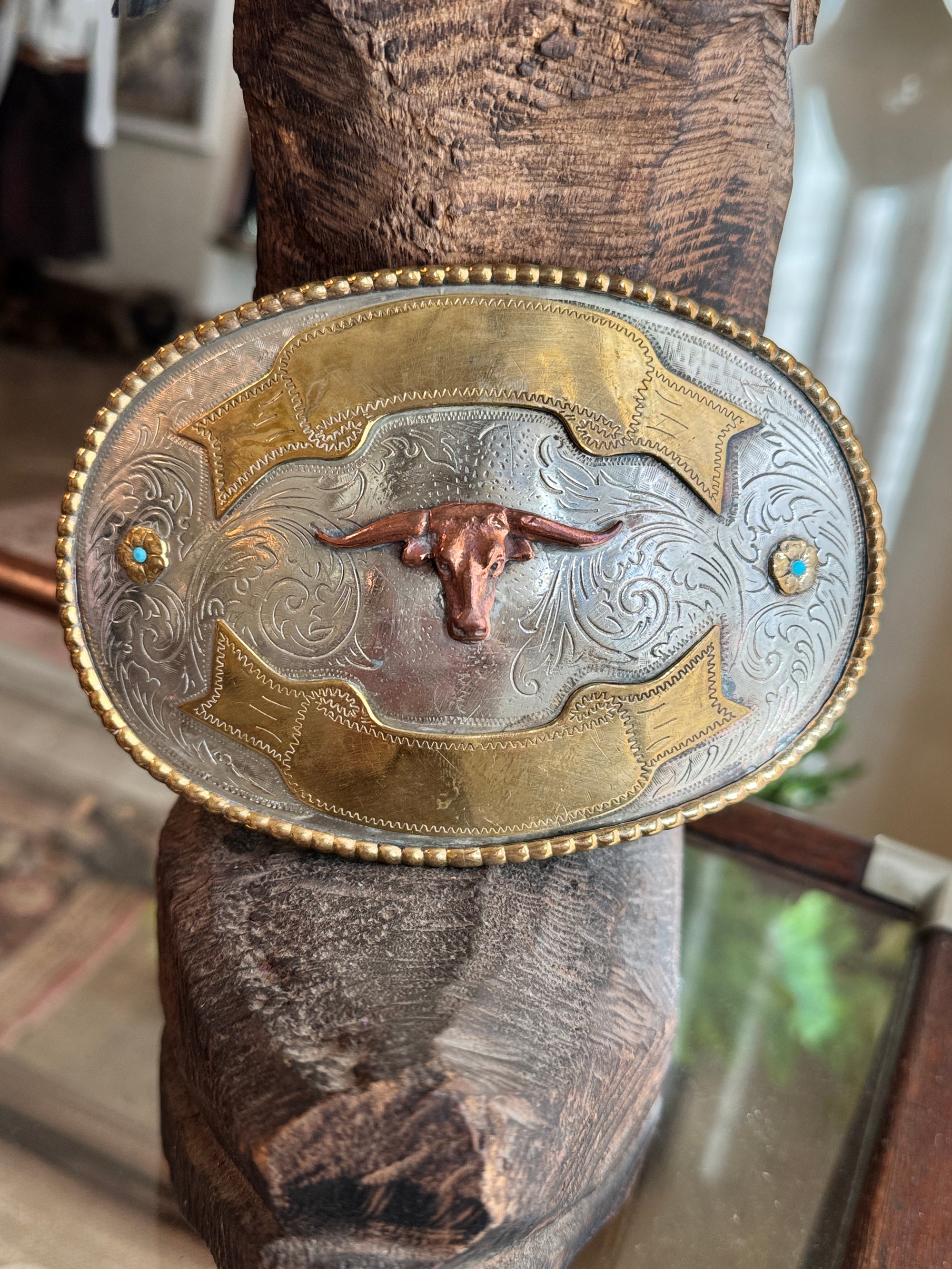 Super Sized Long Horn Buckle