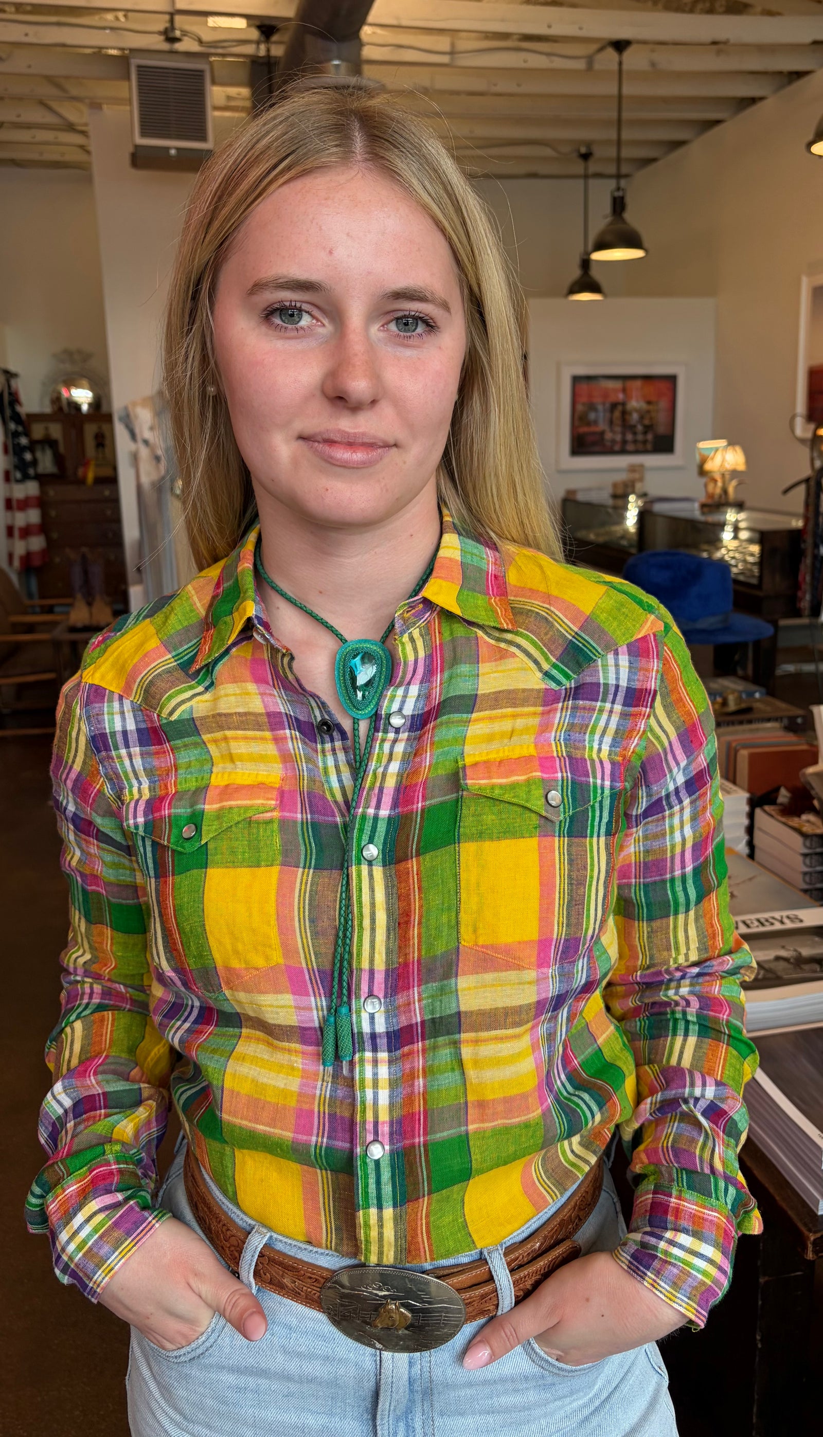 Ralph Lauren Plaid Polo