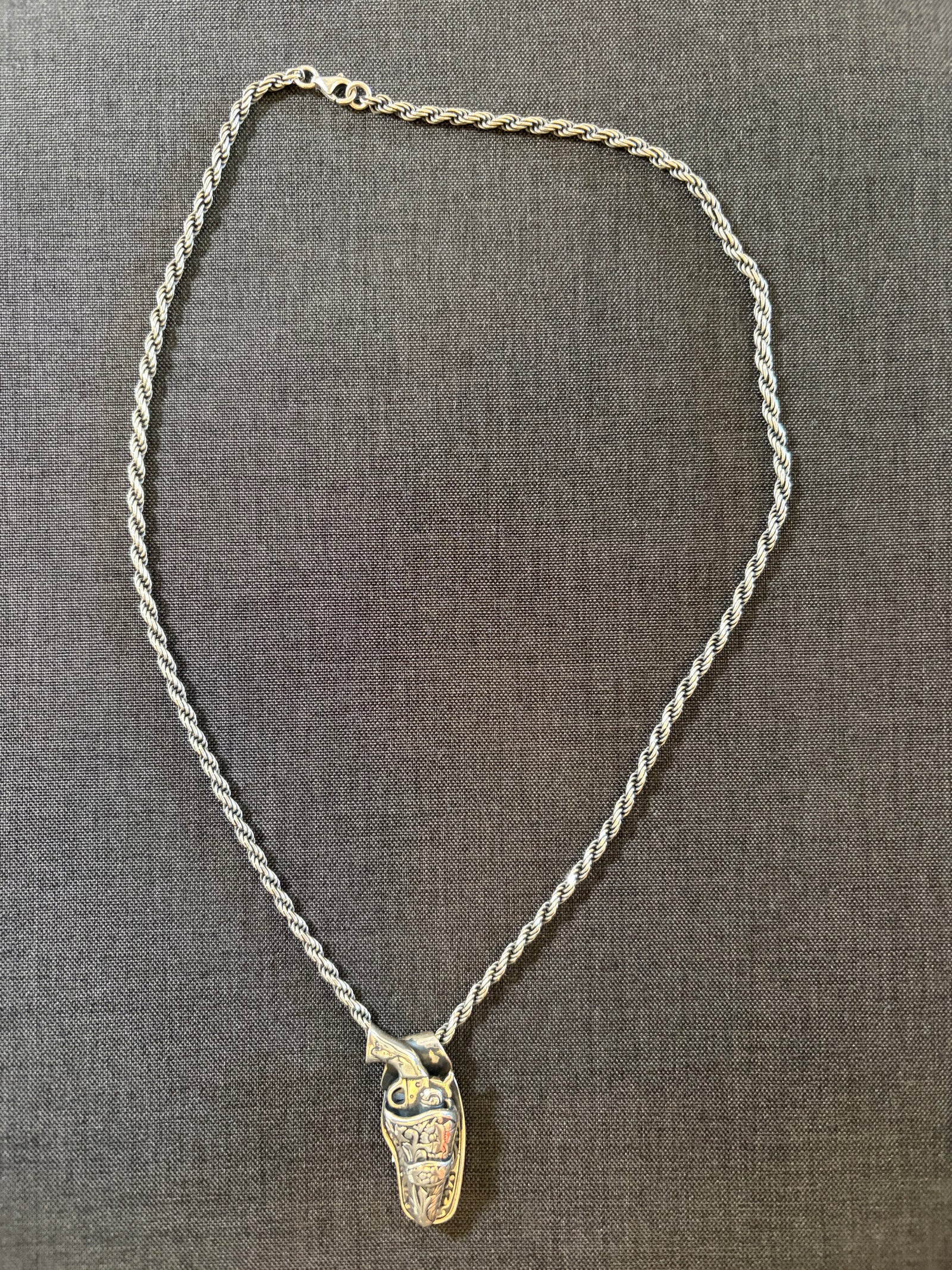 Sterling Silver Shooter Necklace