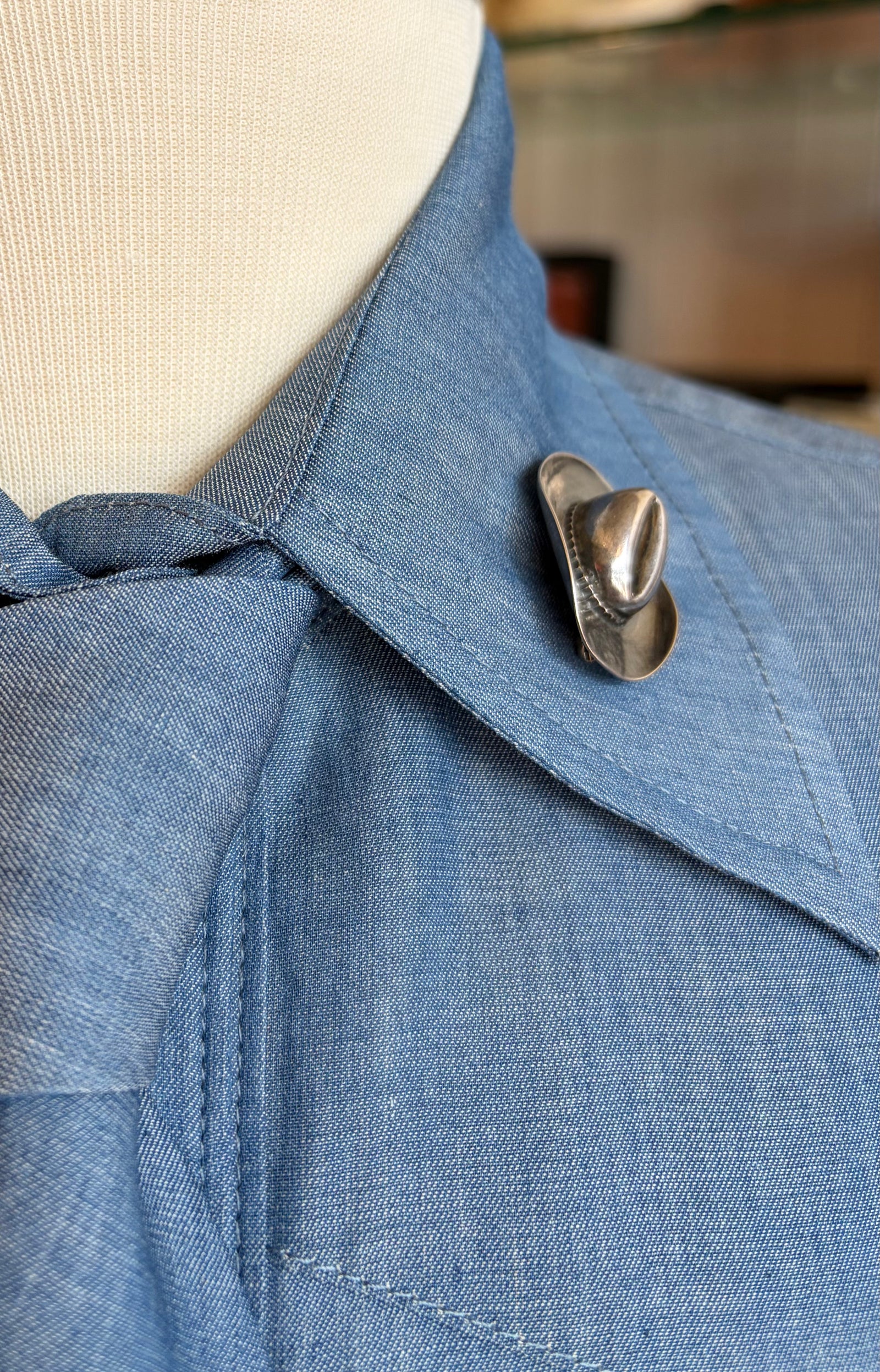 Cowboy Hat Brooch