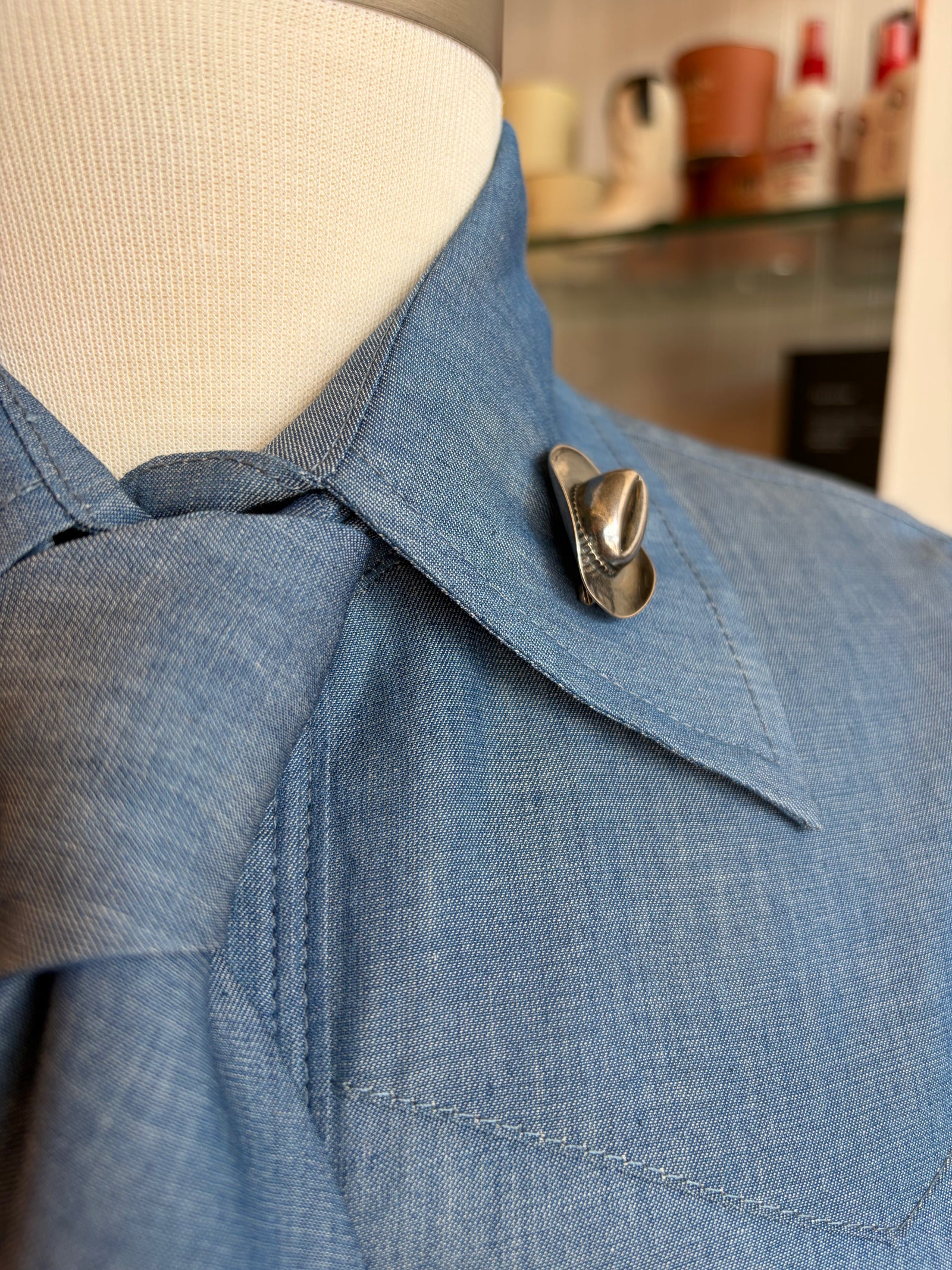 Cowboy Hat Brooch