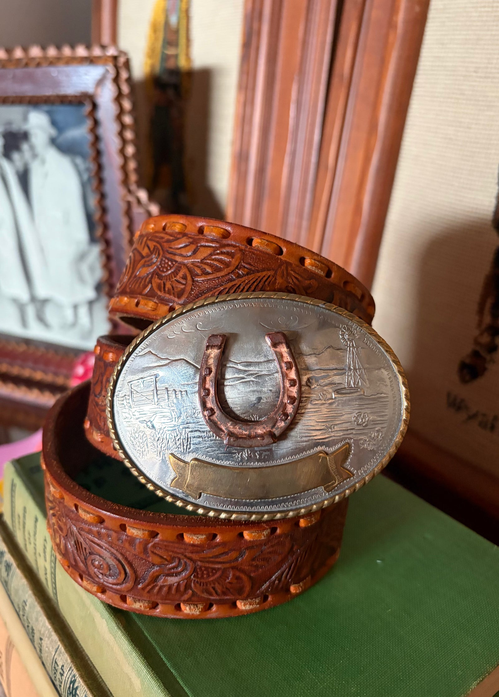 Horseshoe Belt Buckle