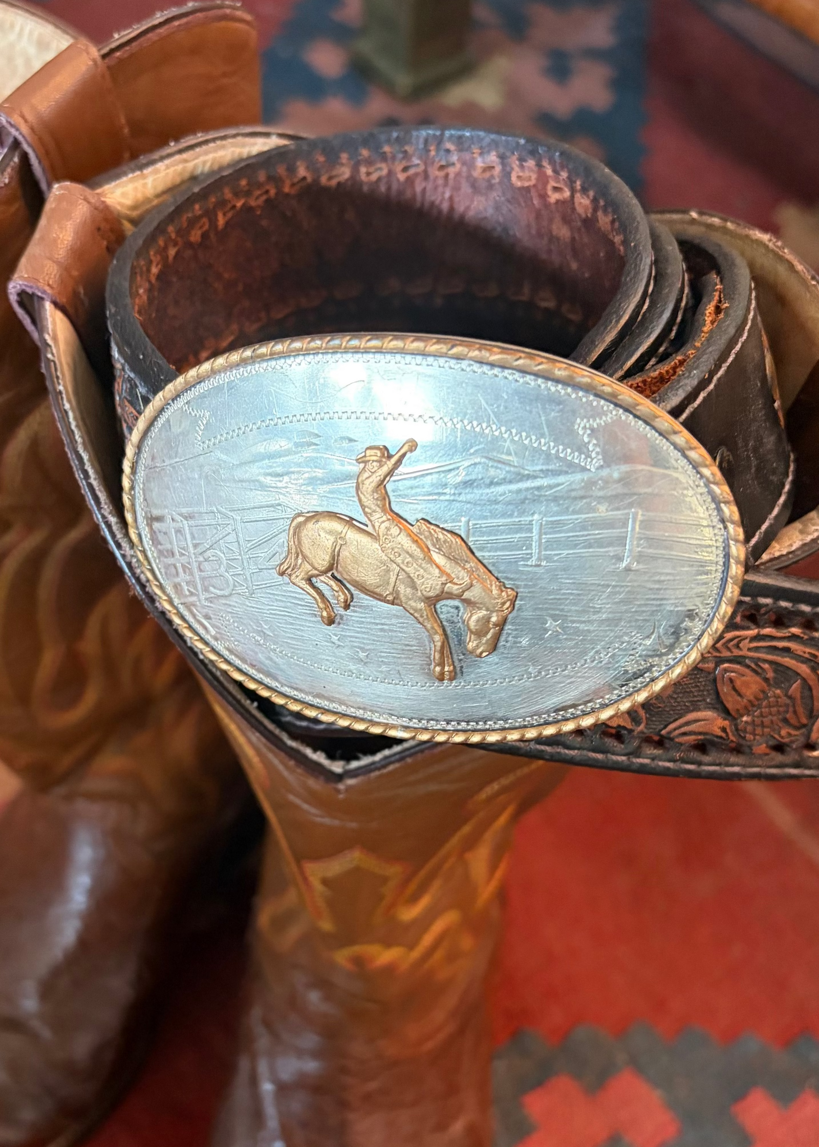 Bronc Rider Buckle