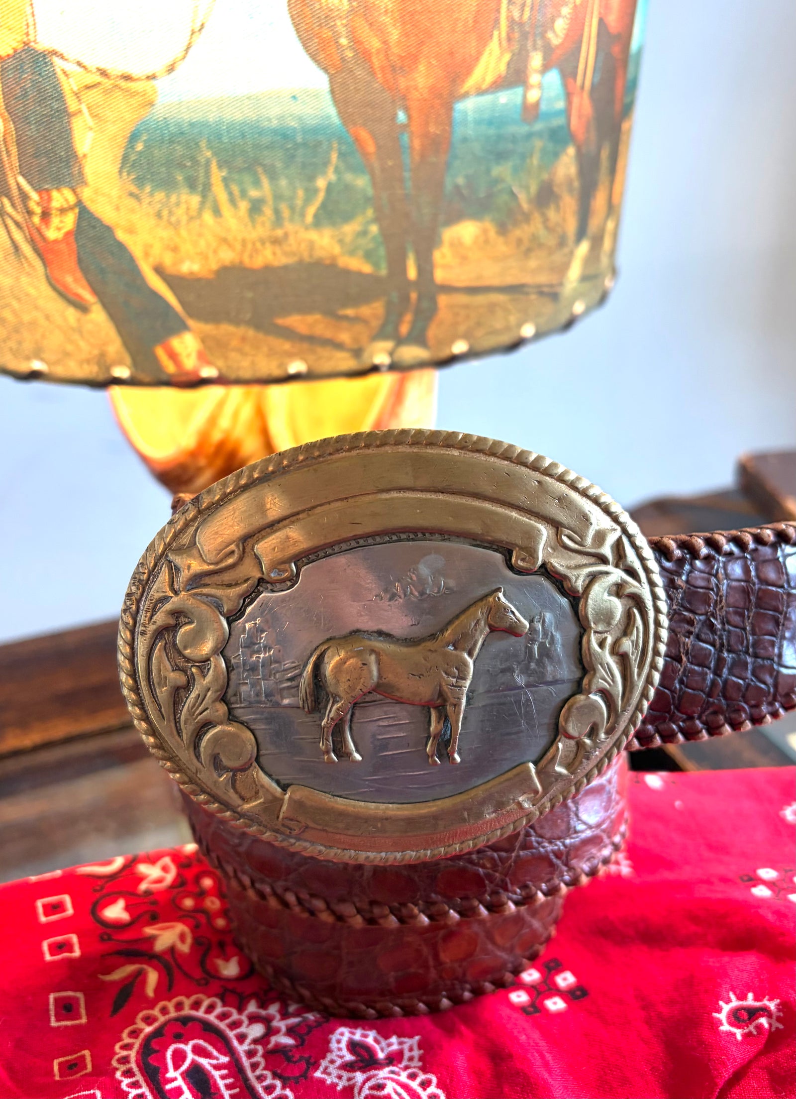 Horse Belt Buckle