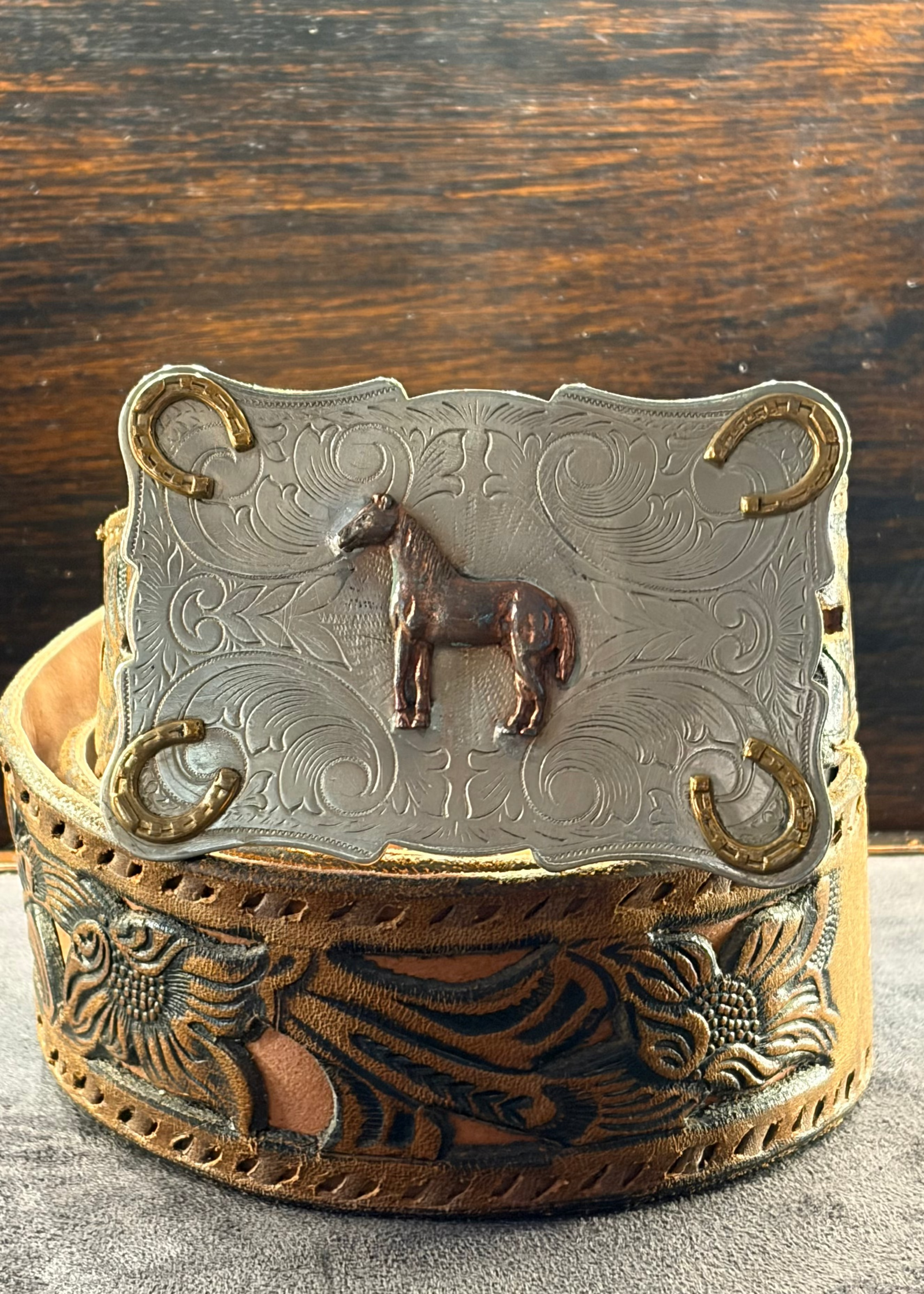 Horse Belt Buckle