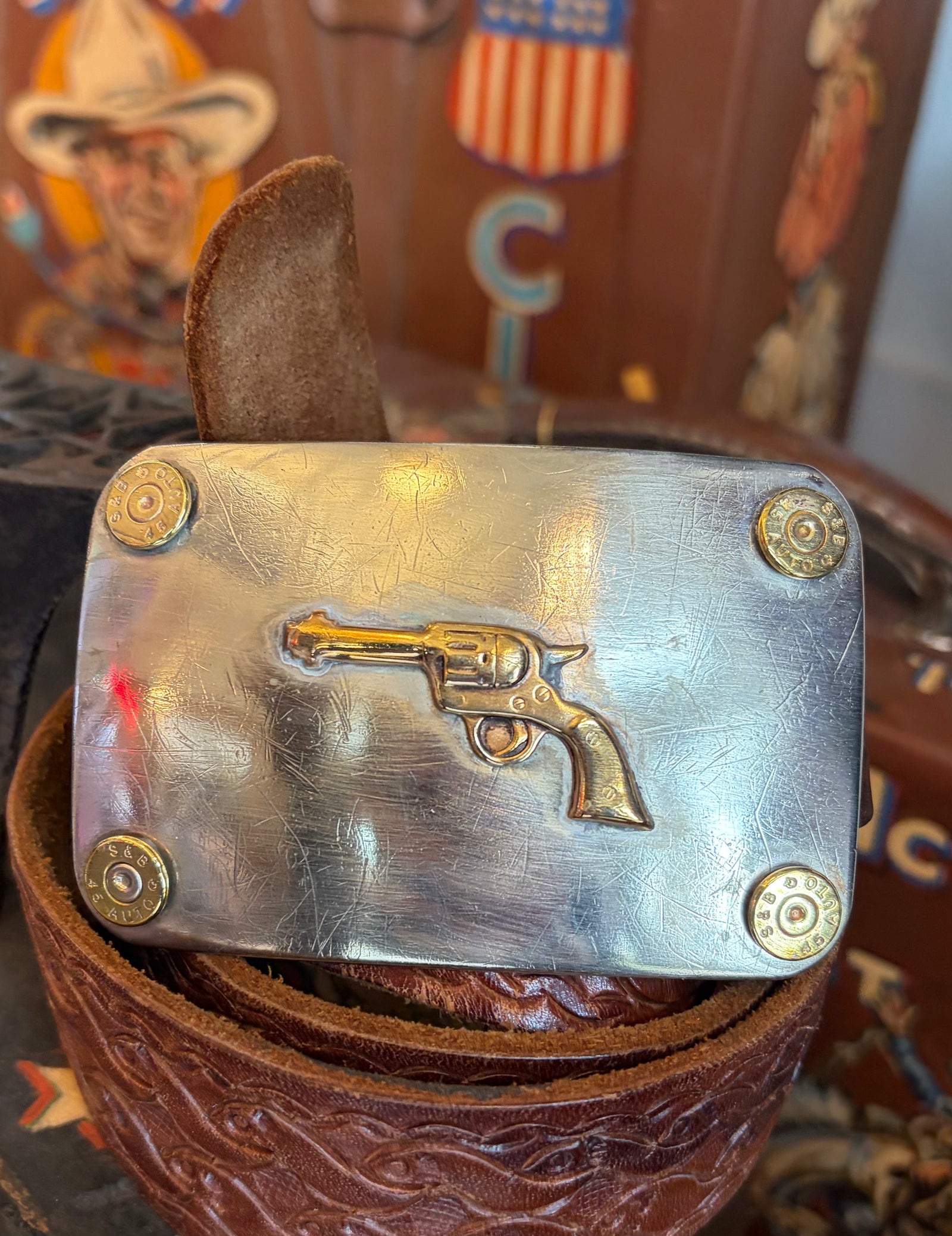 Pistol Belt Buckle