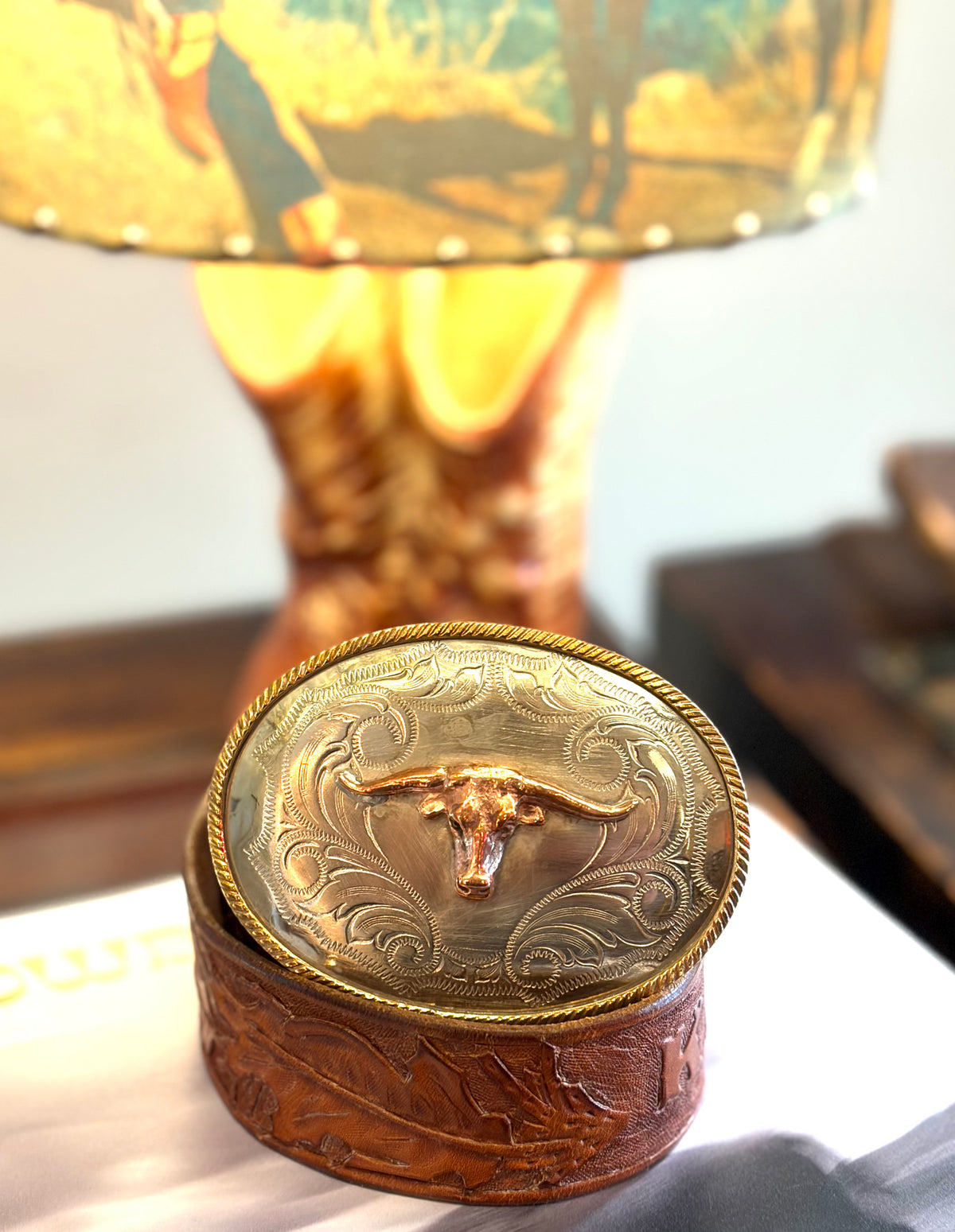 Longhorn Belt Buckle