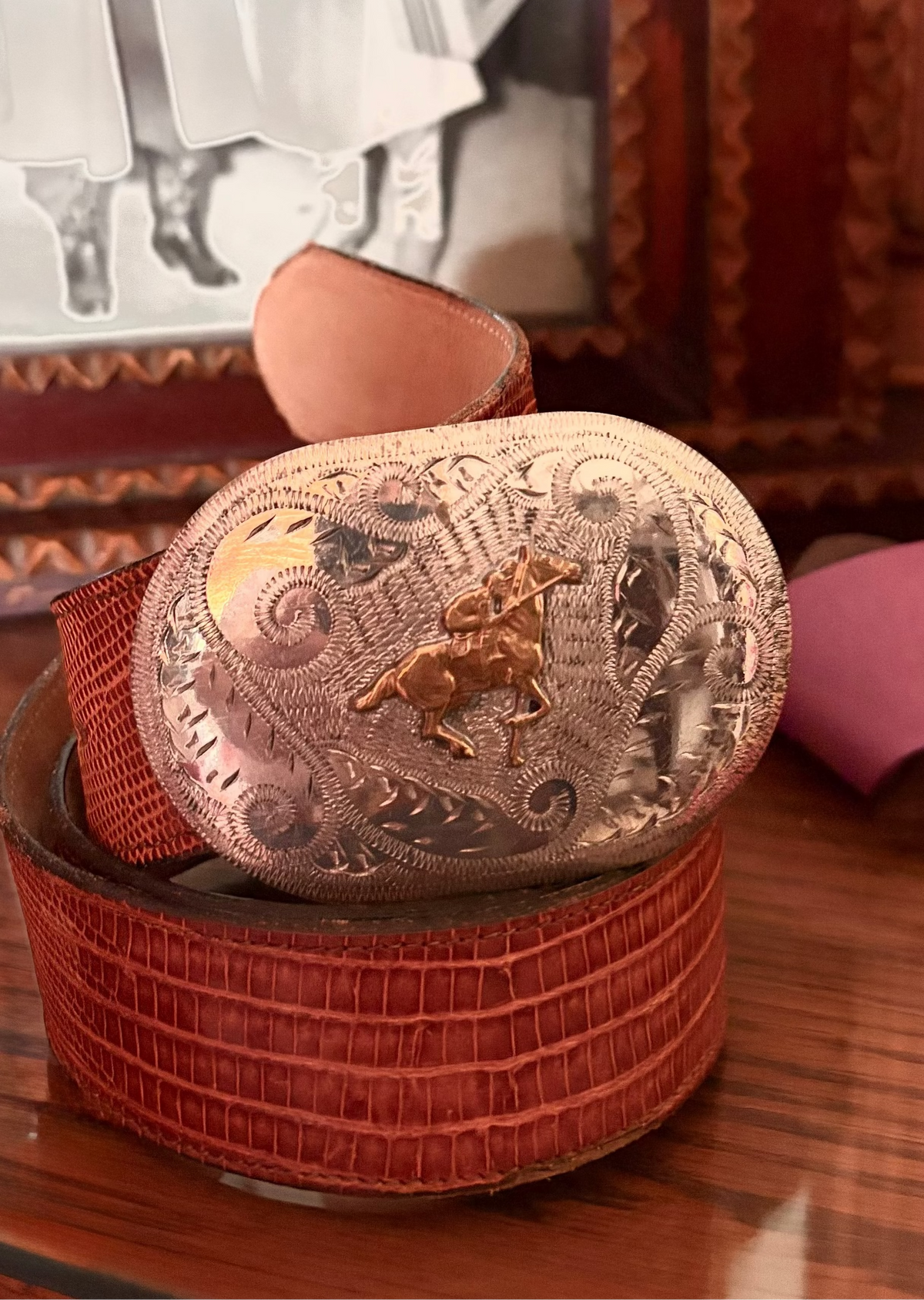 Jockey Belt Buckle