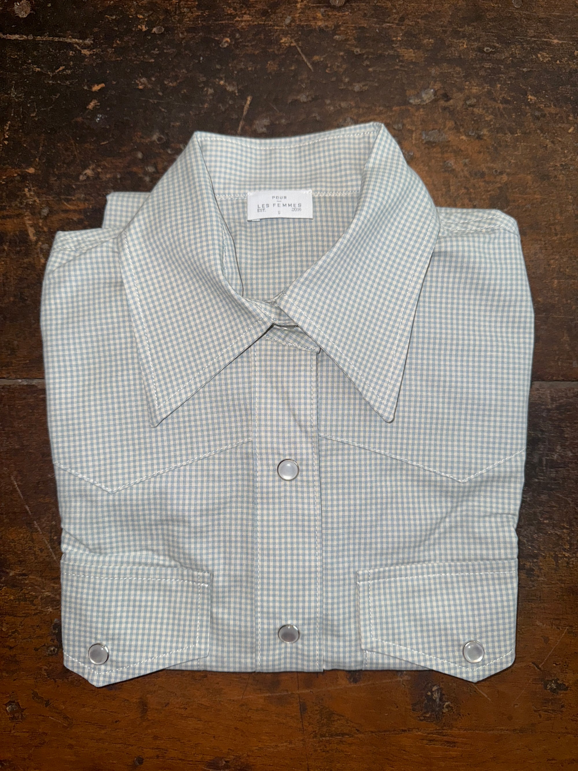 Women's Short Sleeve Western Shirt