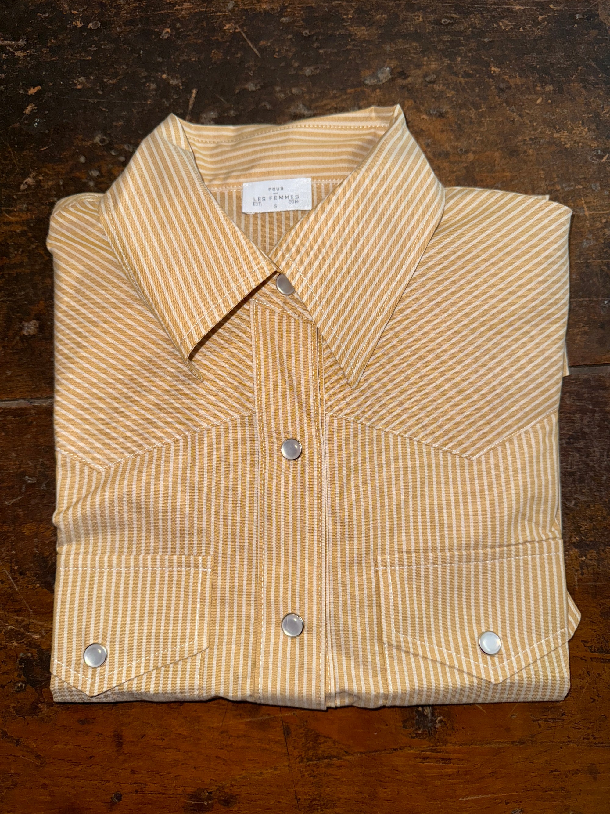 Women's Short Sleeve Western Shirt