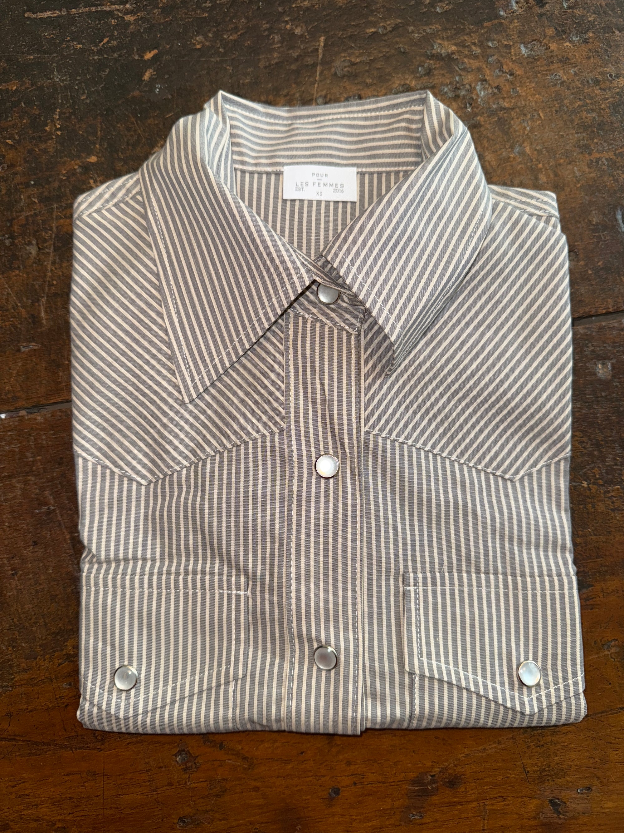 Women's Short Sleeve Western Shirt