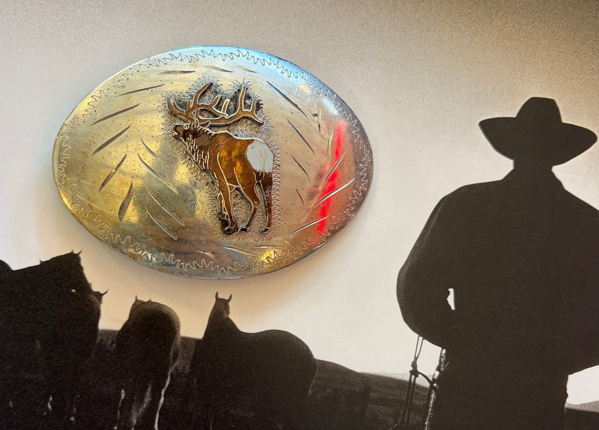 Elk Belt Buckle