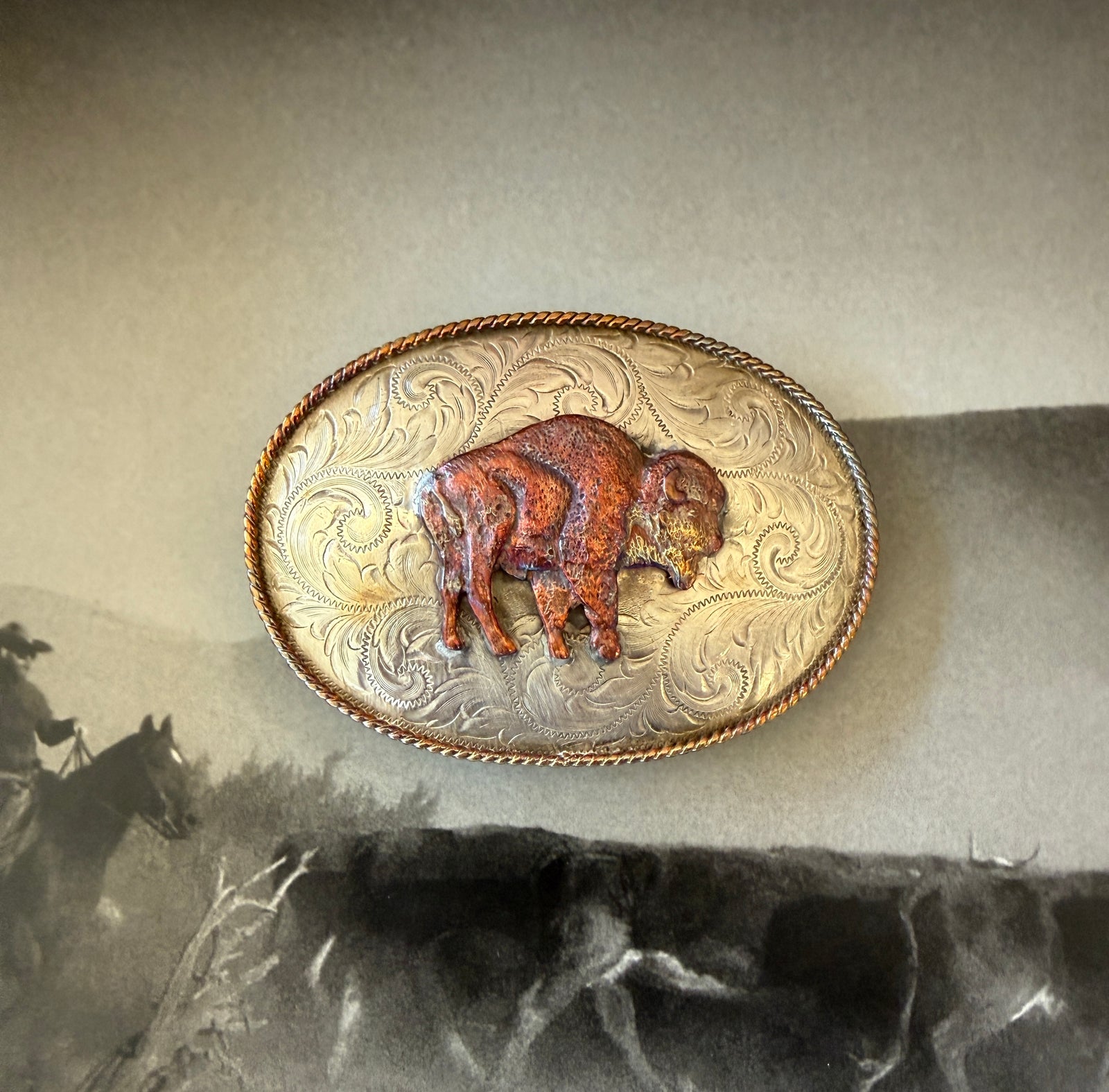 Buffalo Belt Buckle