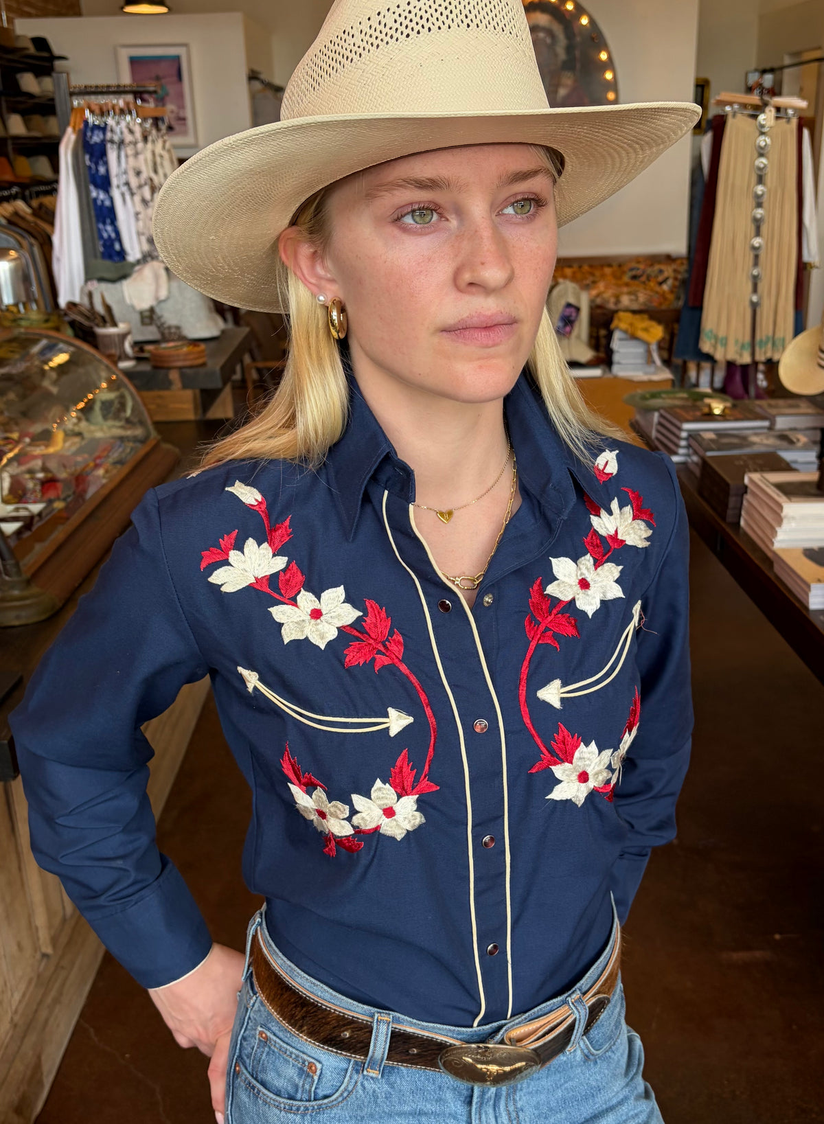 TemTex Women's Western Shirt