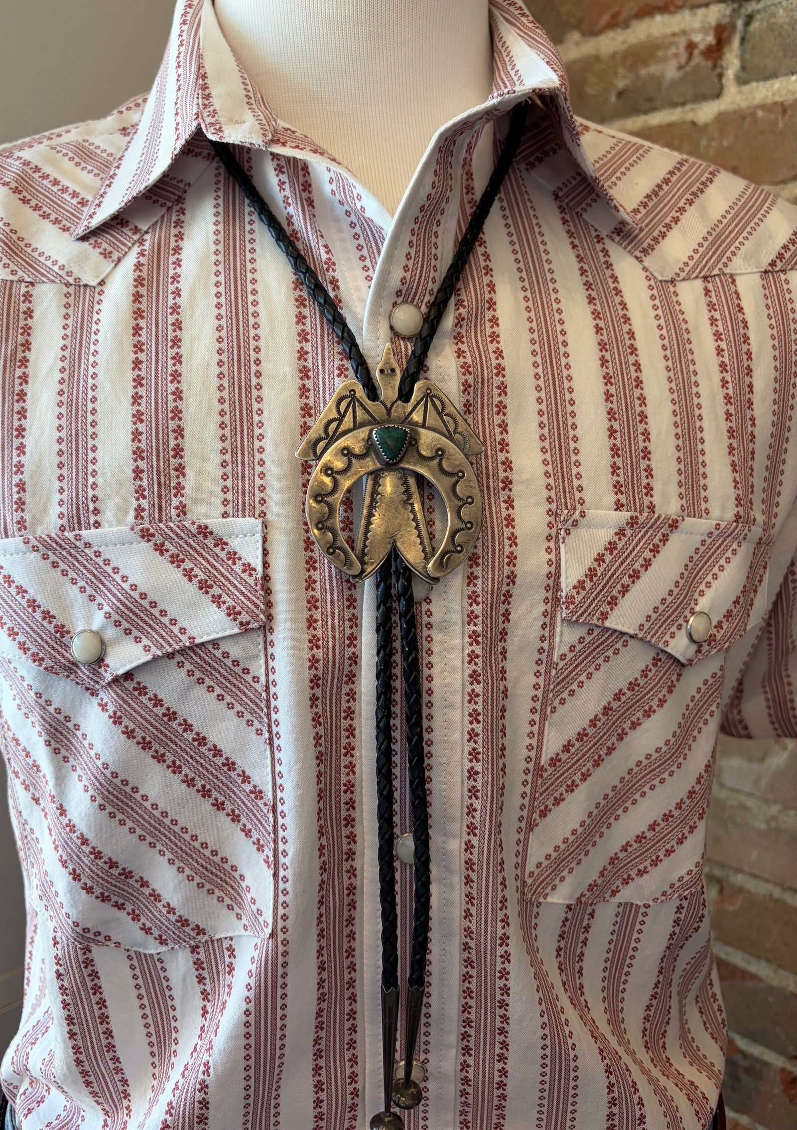 1950s Naja-Style w/ Turquoise Bolo