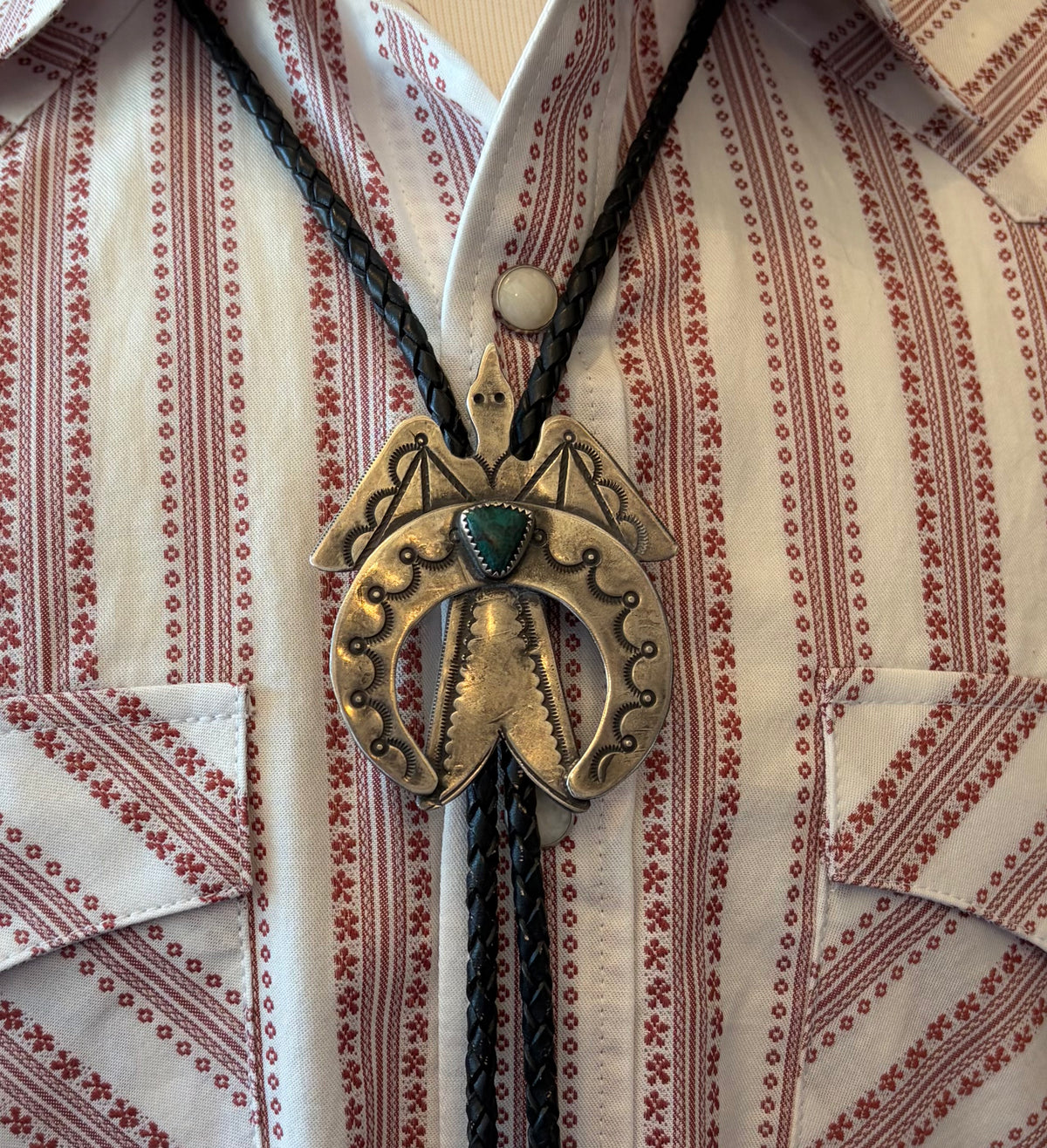 1950s Naja-Style w/ Turquoise Bolo
