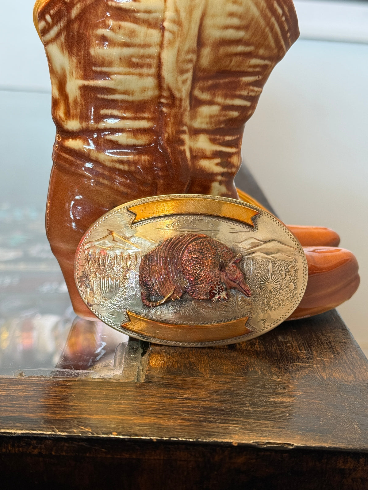 Armadillo Belt Buckle