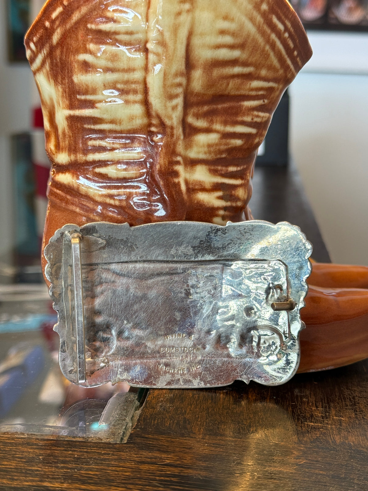 Calf Roper Belt Buckle