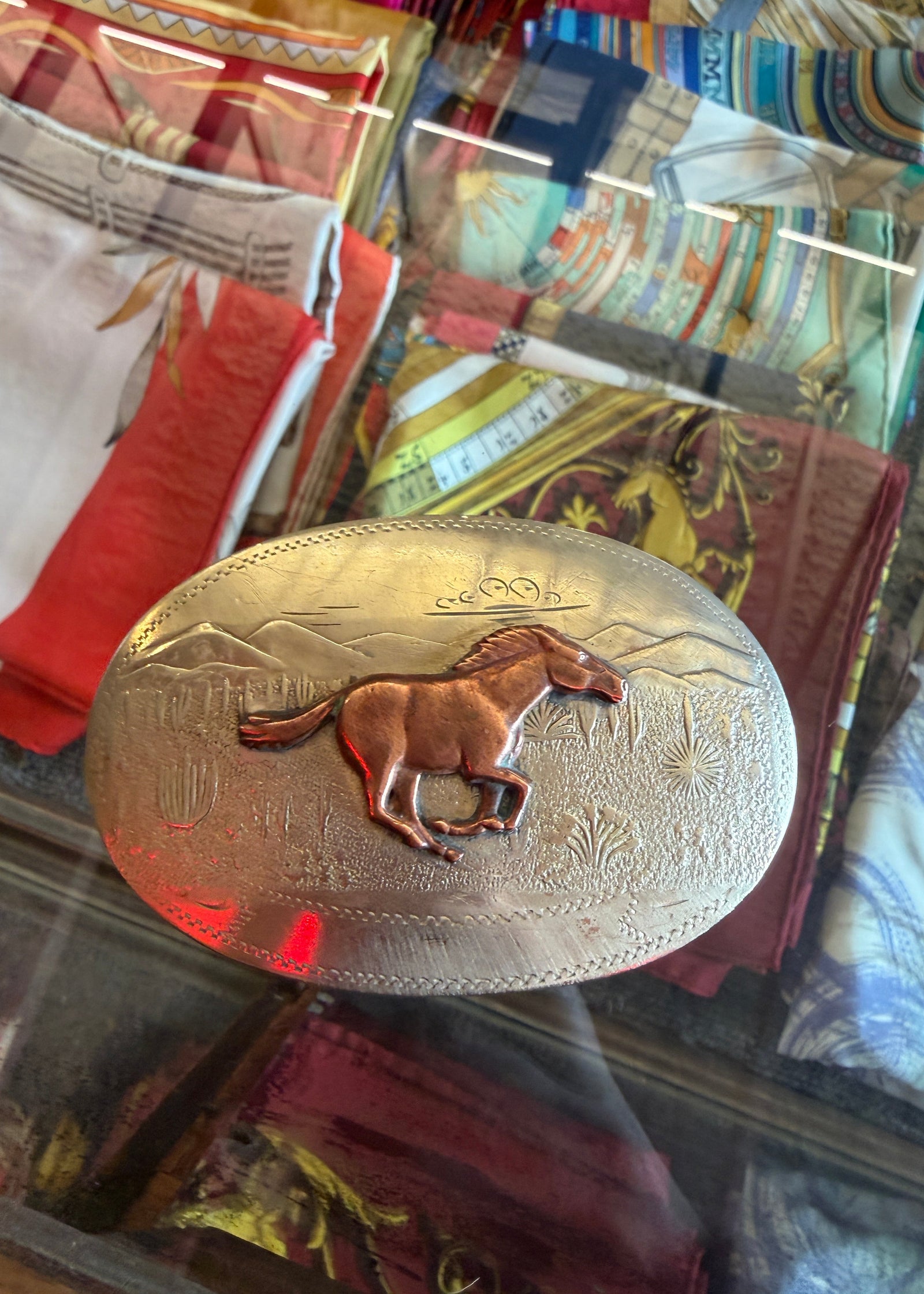 Mustang Belt Buckle
