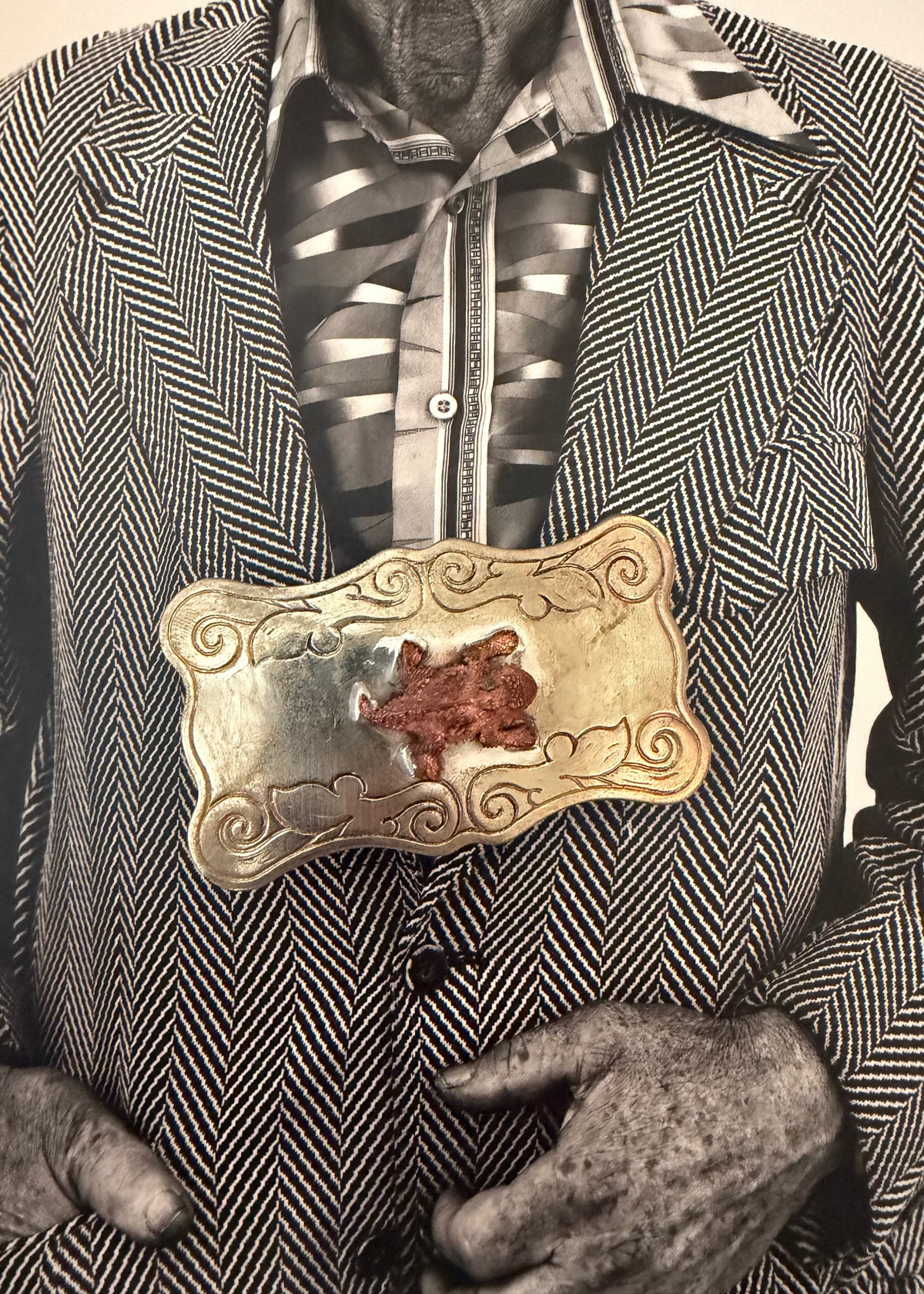 Horned Frog Belt Buckle