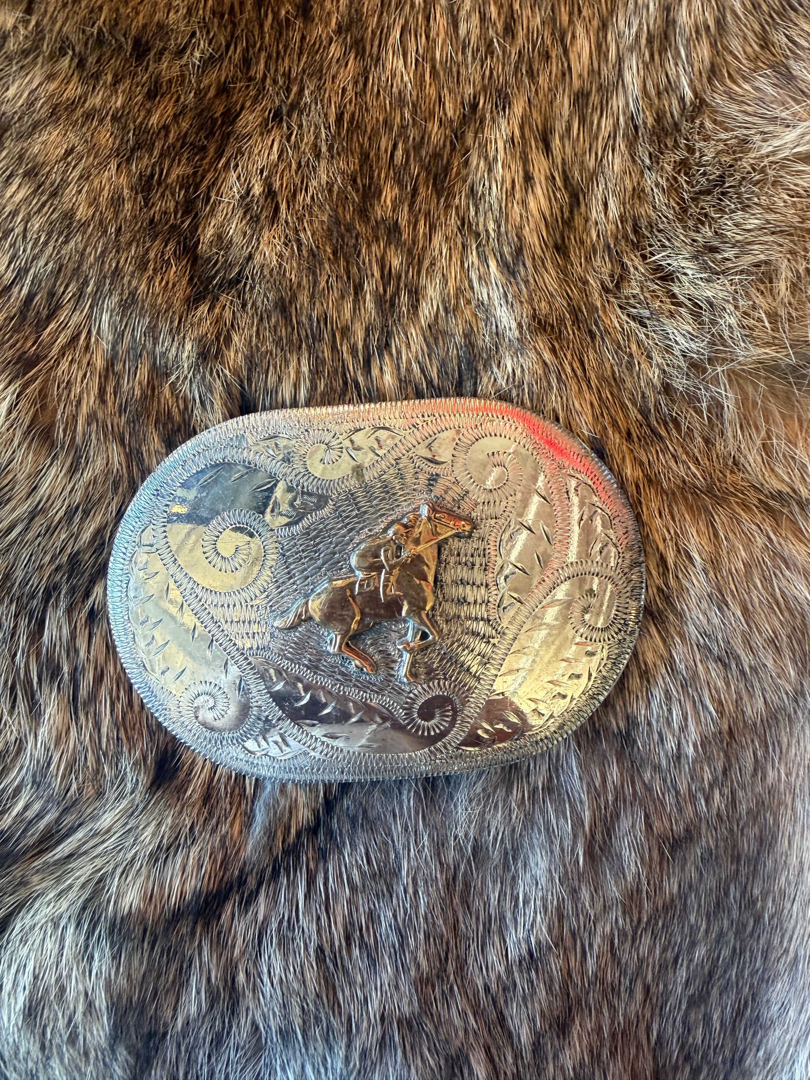 Jockey Belt Buckle