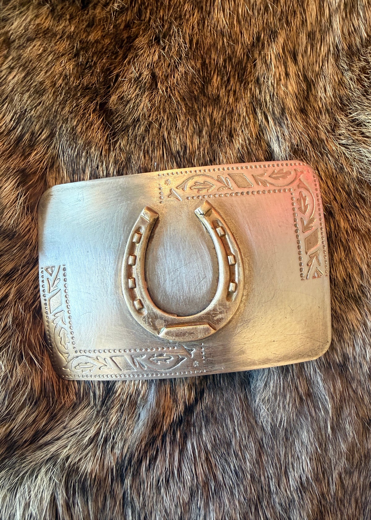 Horseshoe Belt Buckle