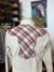 Vintage H Bar C Plaid Yoke Western Shirt