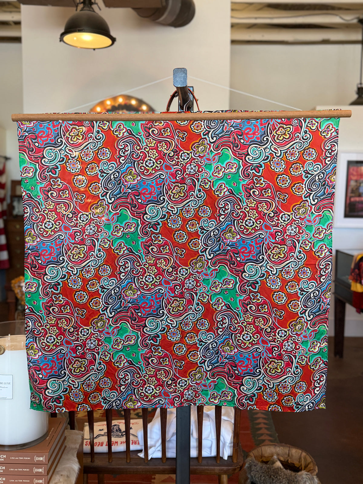 Paisley Silk Scarf