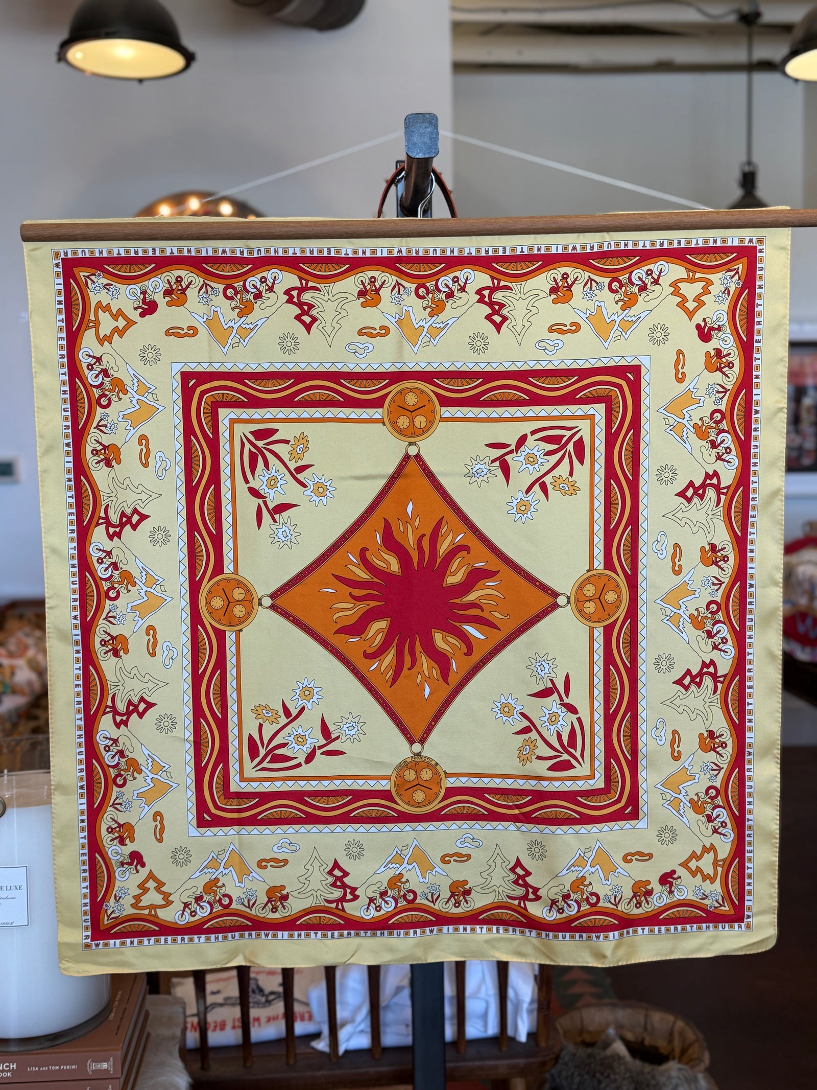 Creation Projectif Silk Scarf
