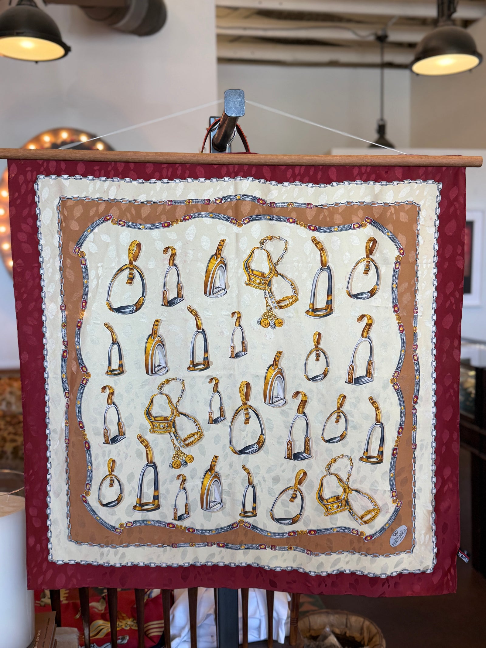 Egon Von Furstenberg Silk Scarf