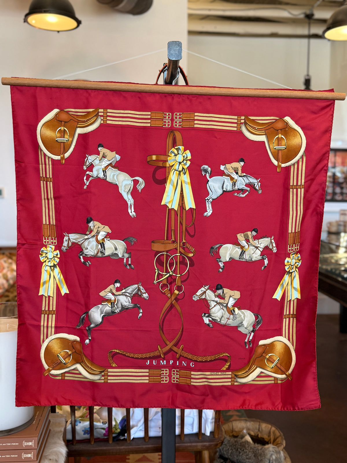 Hermes Silk Scarf