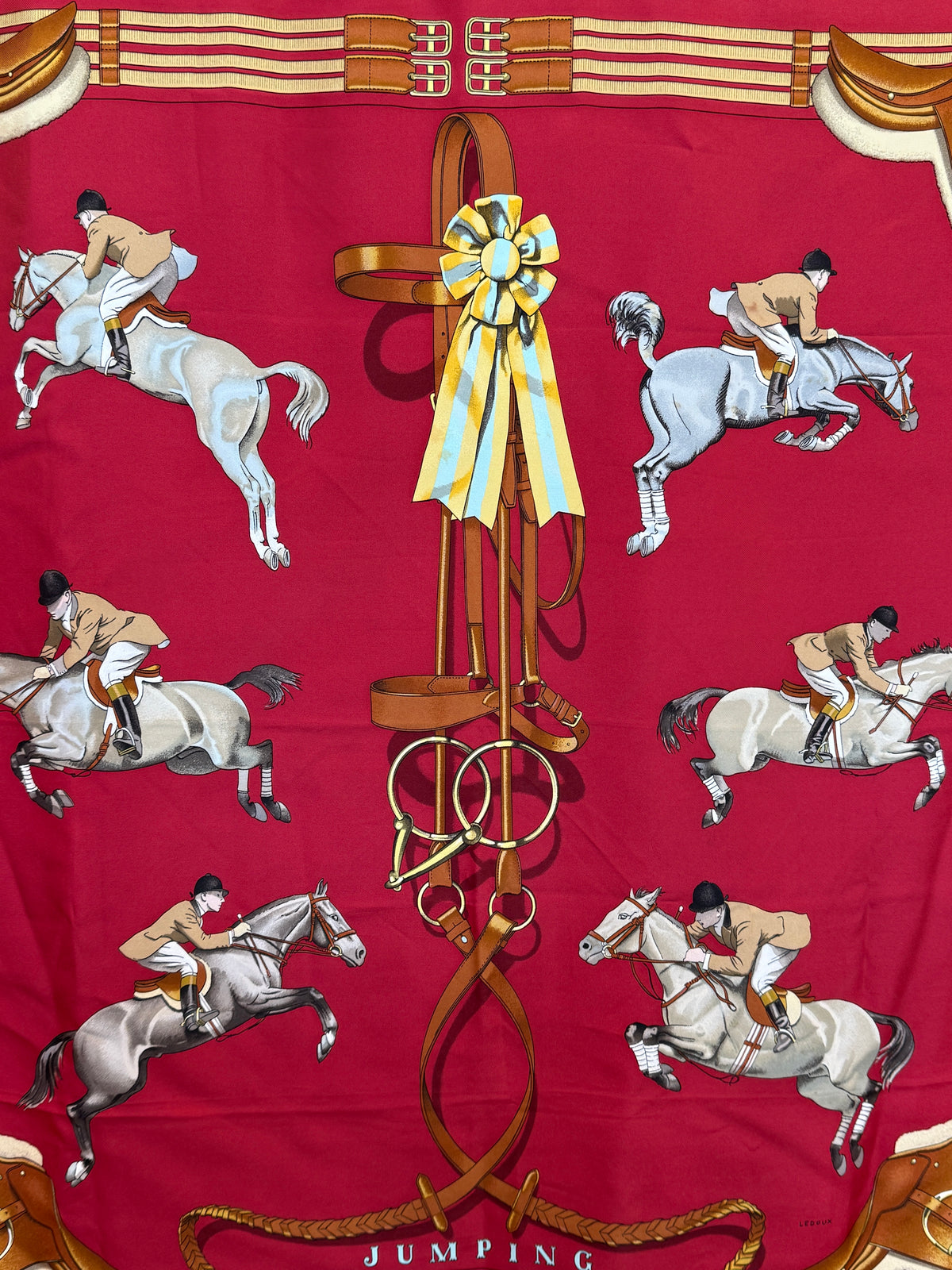 Hermes Silk Scarf