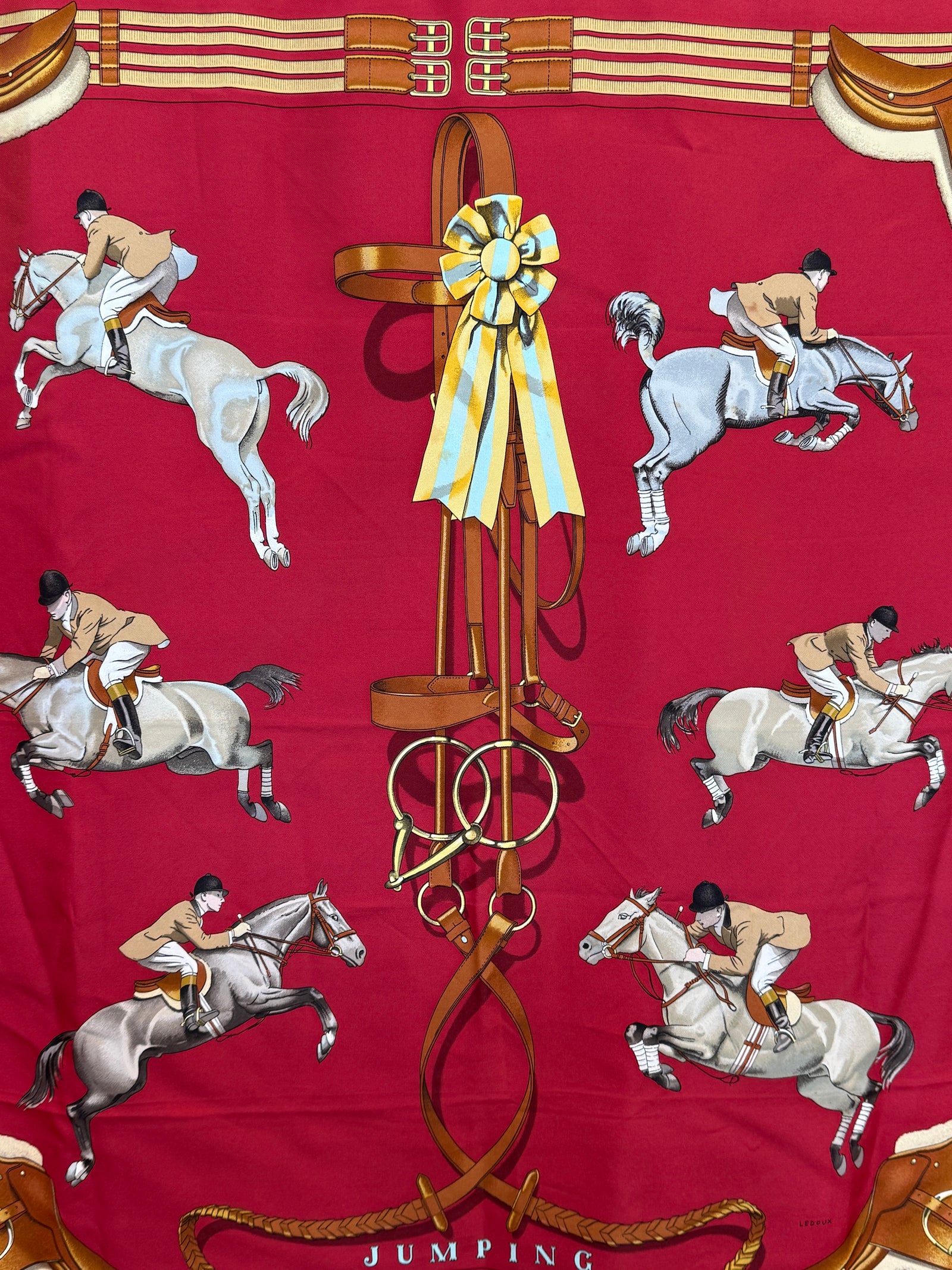 Hermes Silk Scarf