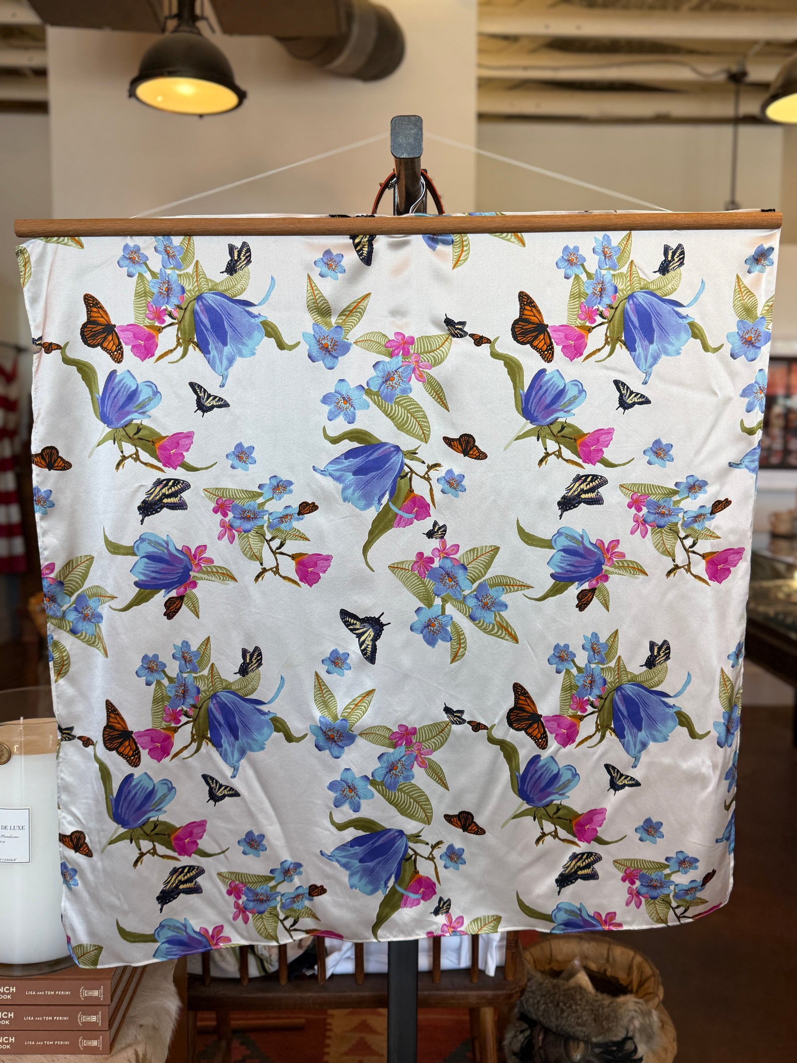 Butterfly Silk Scarf