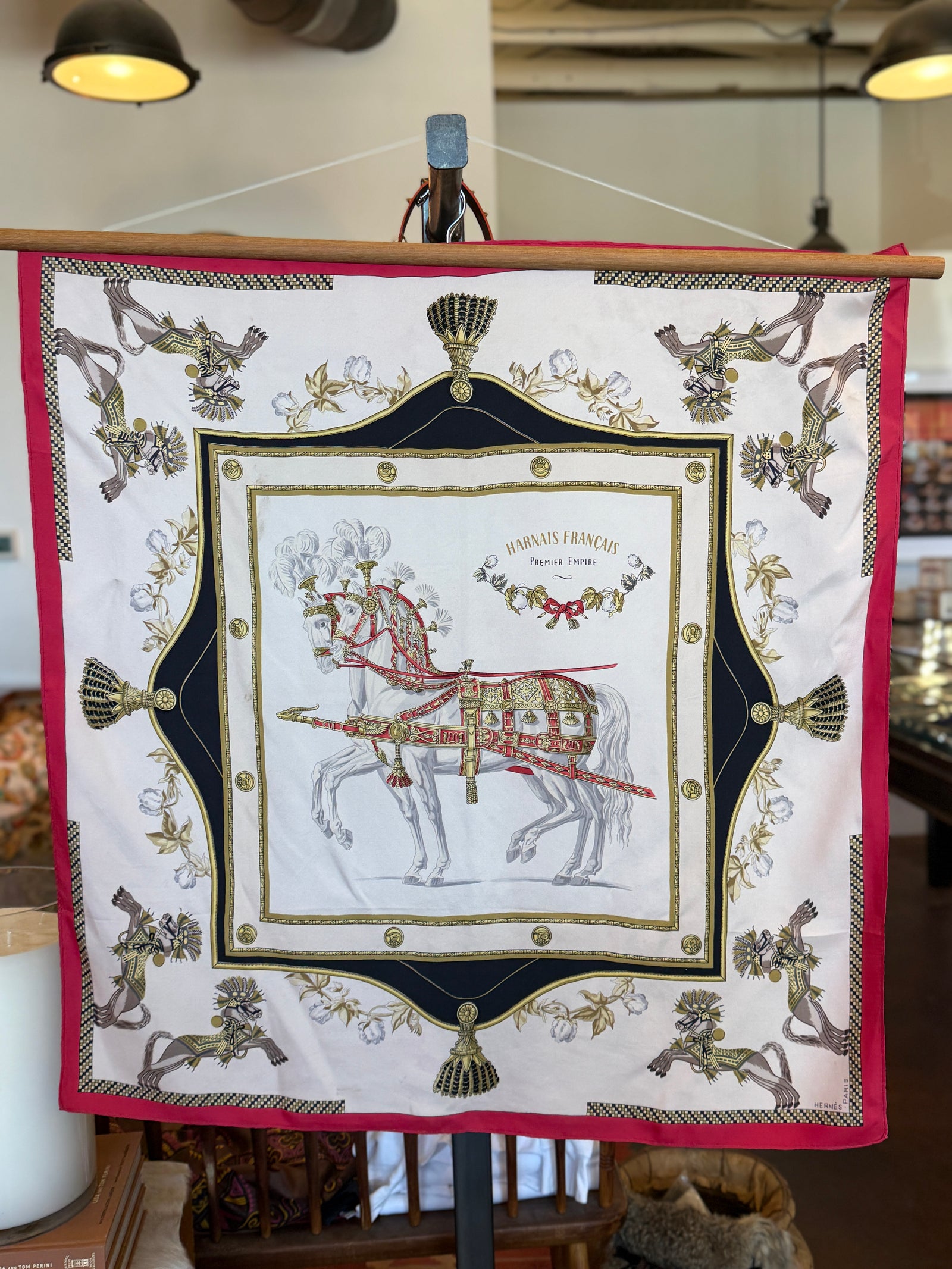 Hermes Silk Scarf