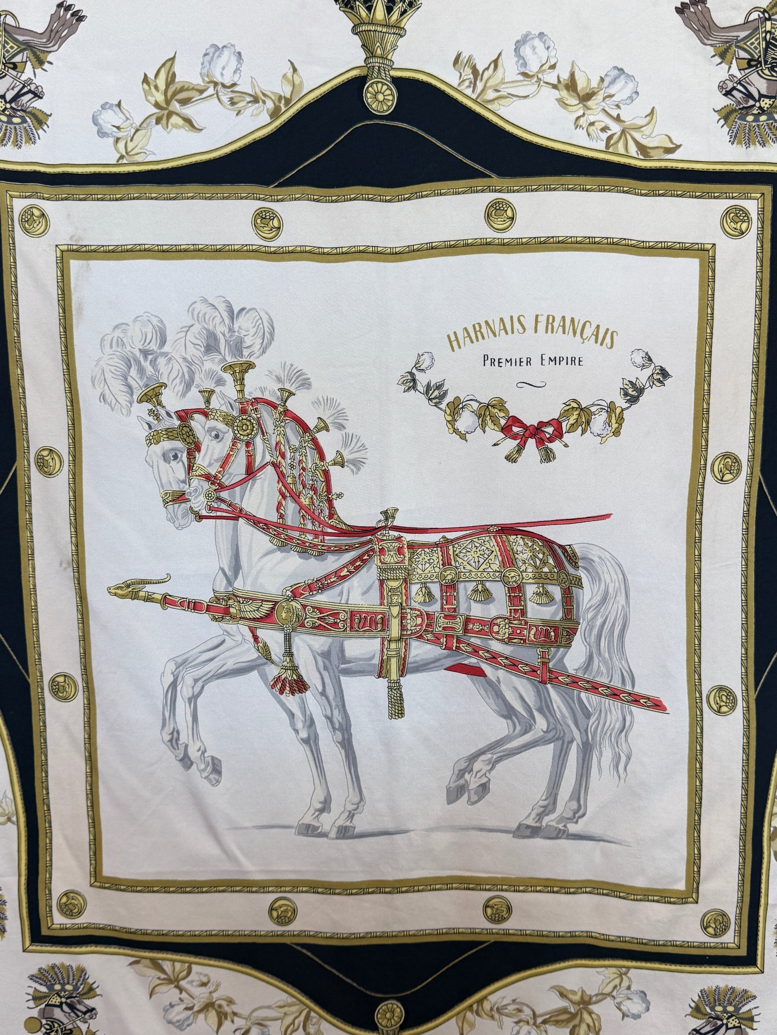 Hermes Silk Scarf