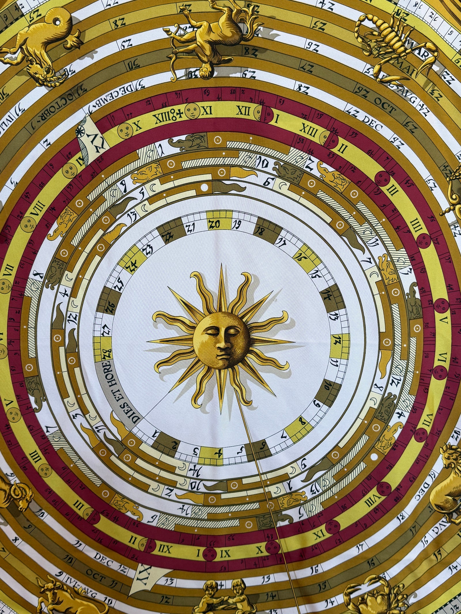 Hermes Silk Scarf
