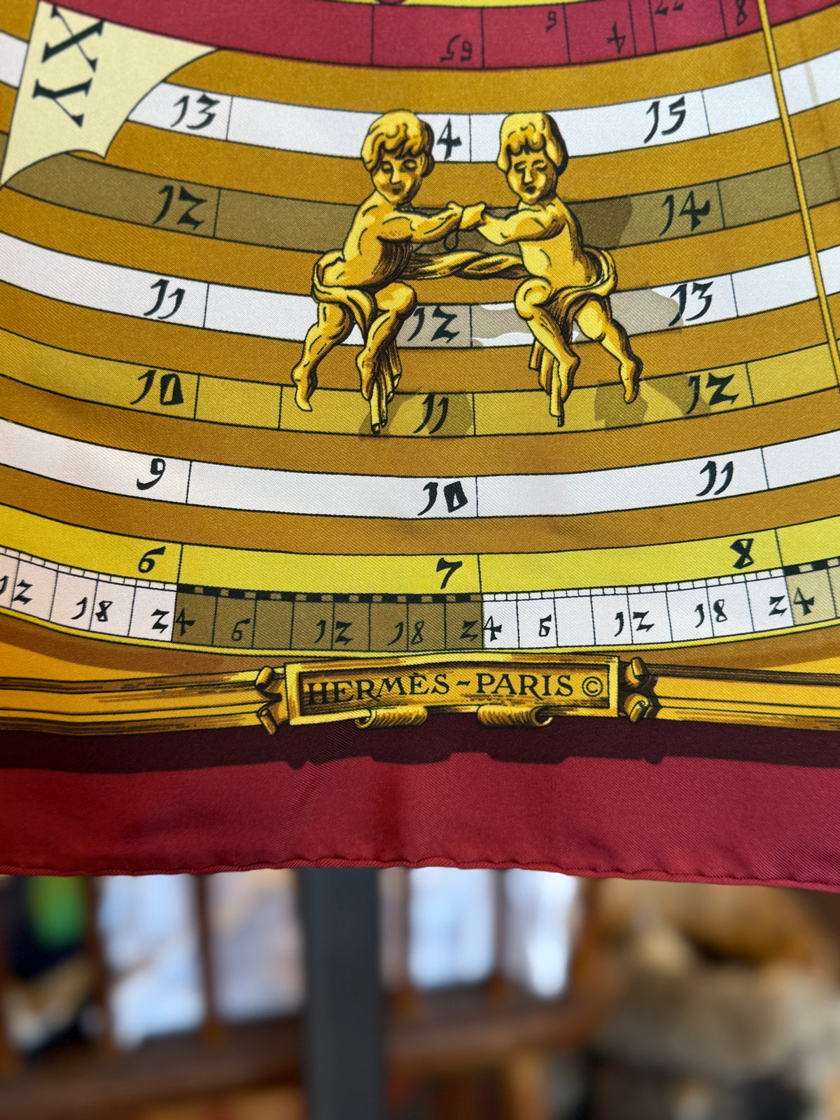Hermes Silk Scarf