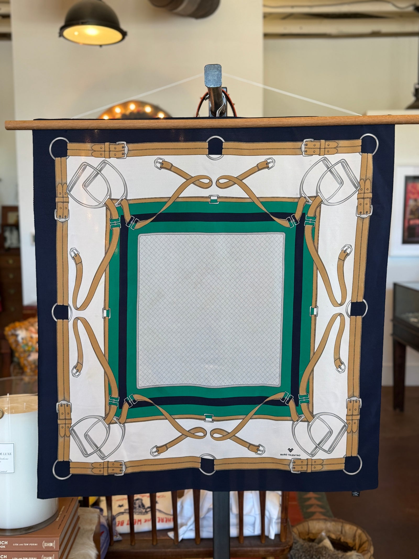 Mario Valentino Silk Scarf
