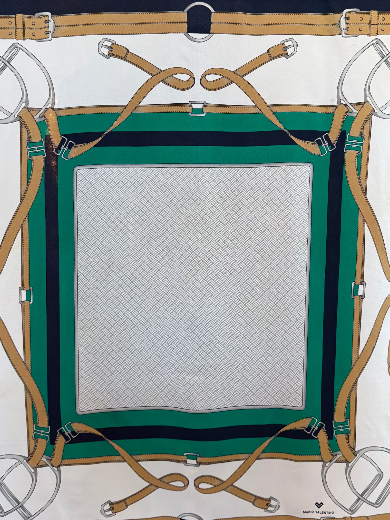 Mario Valentino Silk Scarf