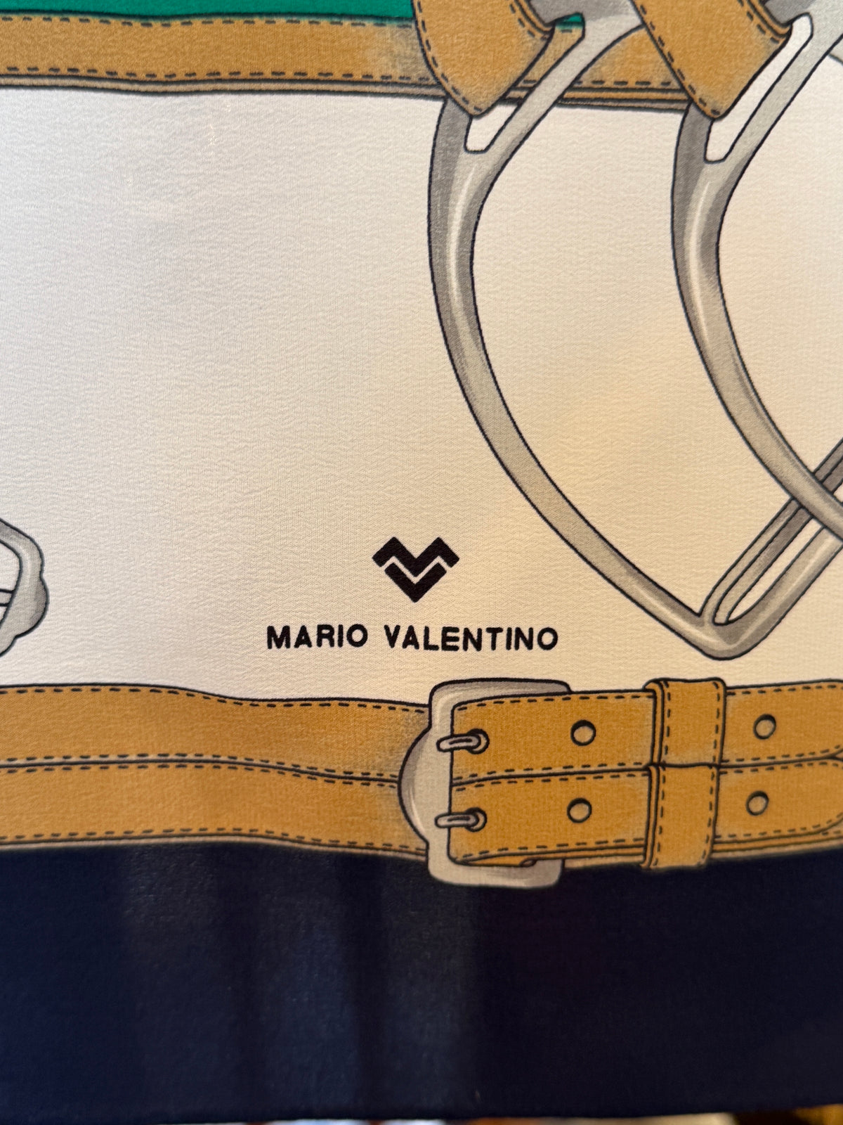 Mario Valentino Silk Scarf