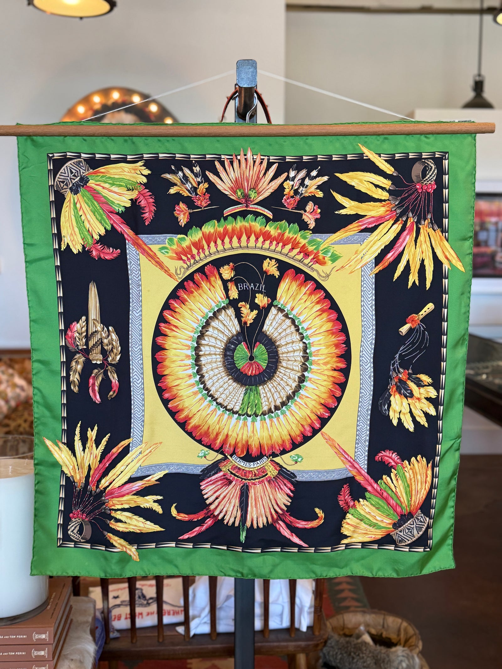 Hermes Brazil Silk Scarf